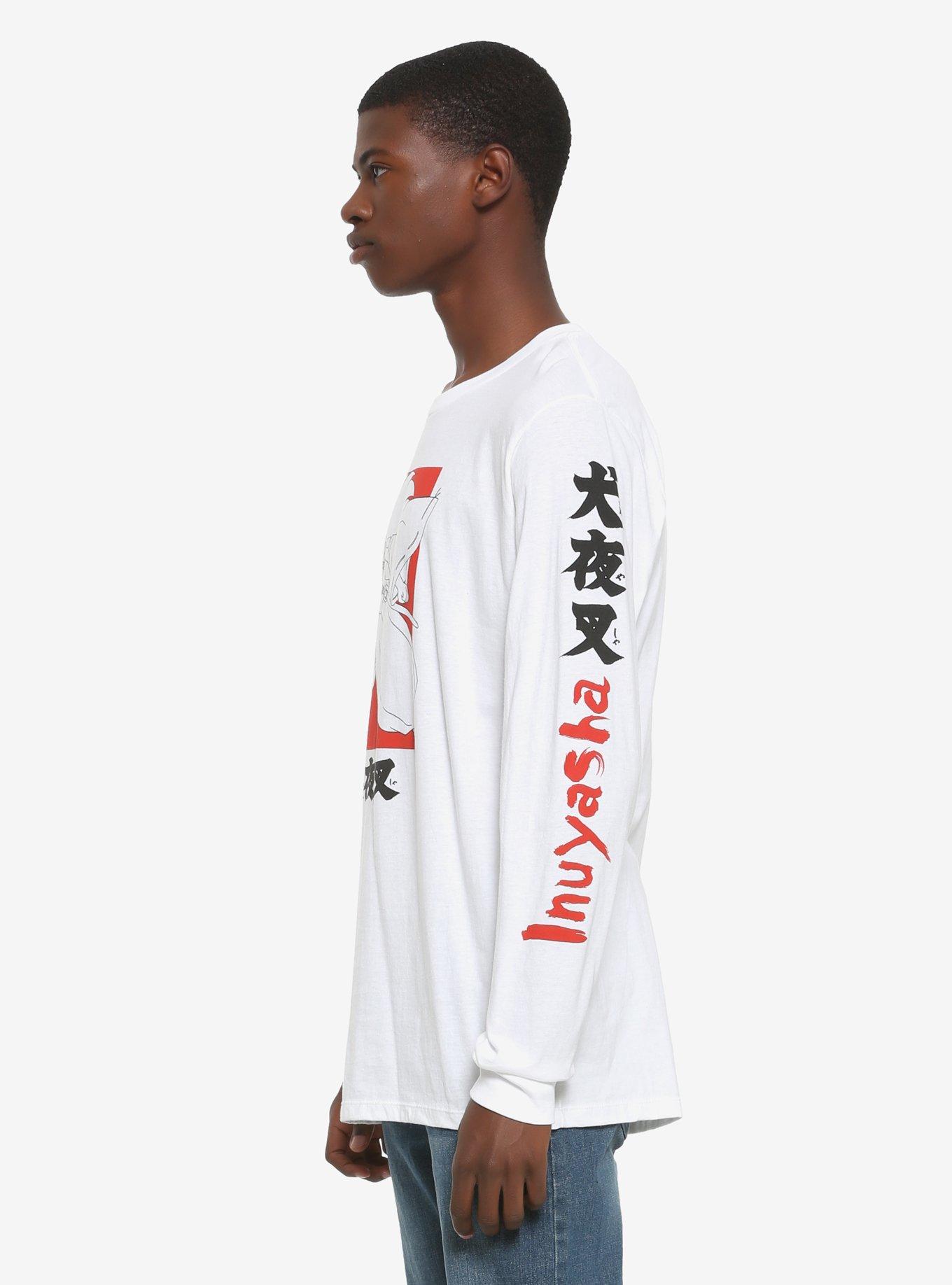 Inuyasha Red & Black Long-Sleeve T-Shirt, MULTI, alternate