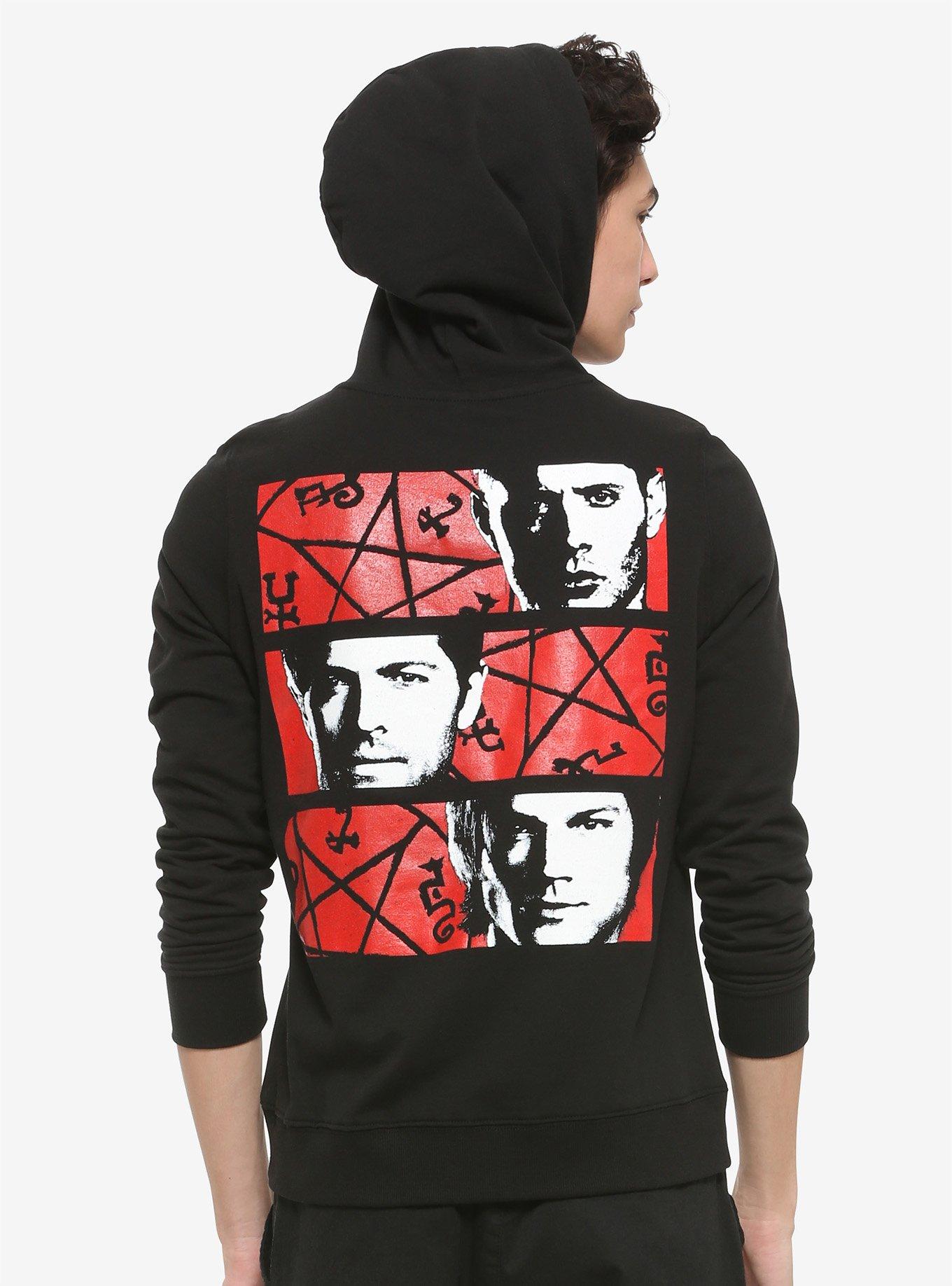 Supernatural Faces Hoodie, MULTI, alternate