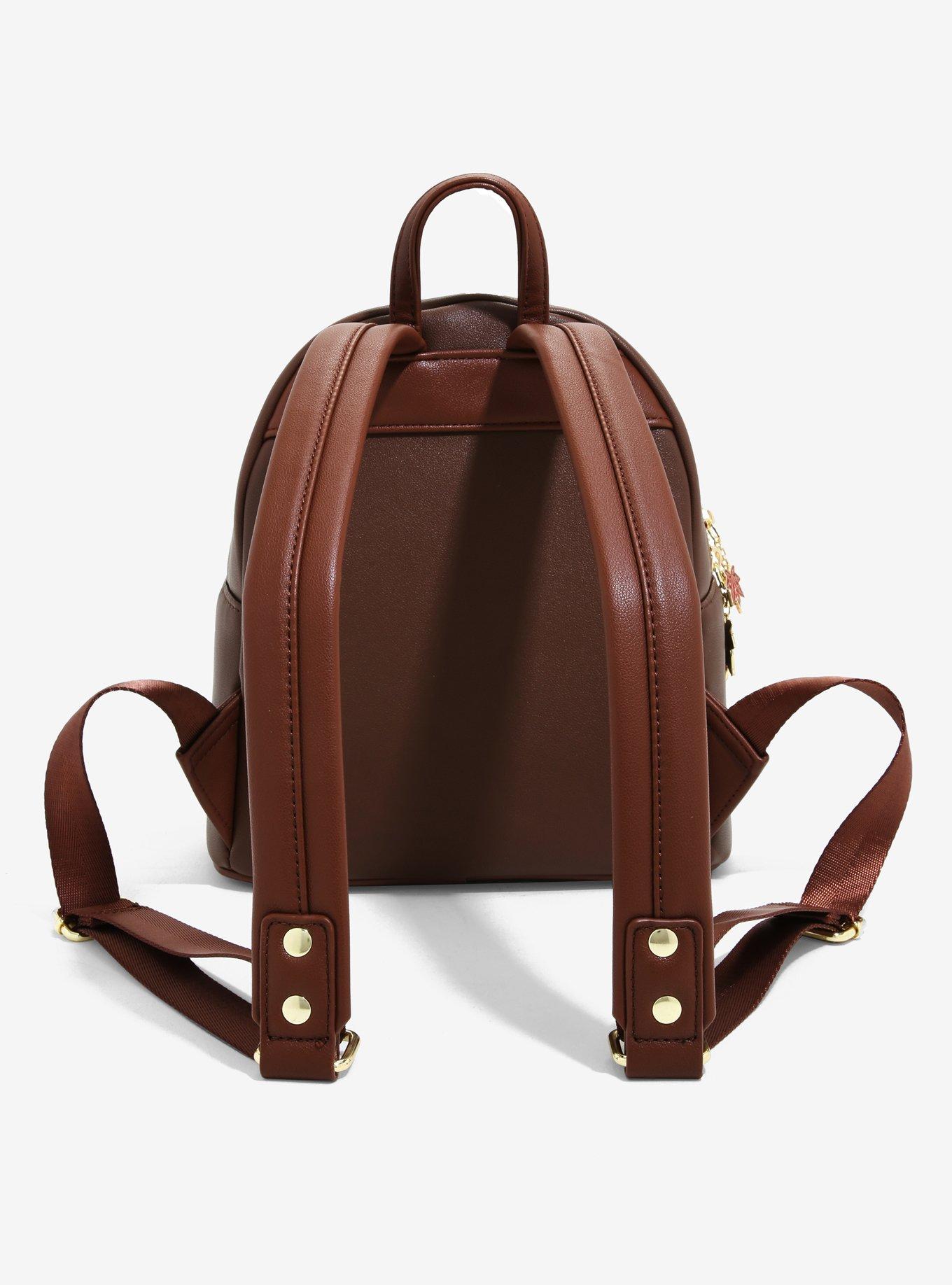 Loungefly Disney Mickey & Minnie Autumn Mini Backpack - BoxLunch Exclusive, , alternate