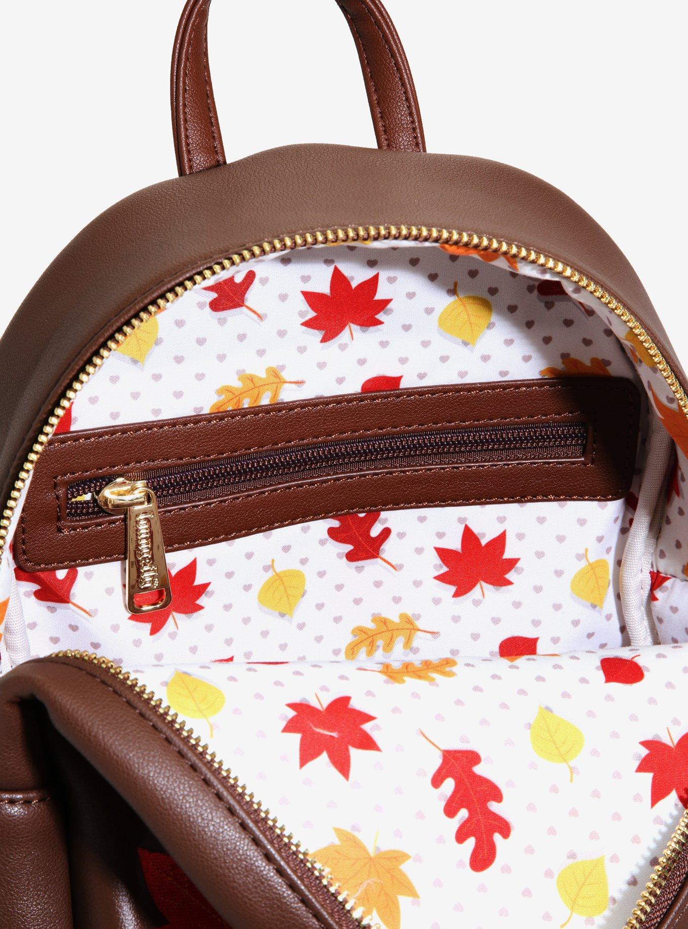 Loungefly Disney Mickey & Minnie Autumn Mini Backpack - BoxLunch Exclusive, , alternate