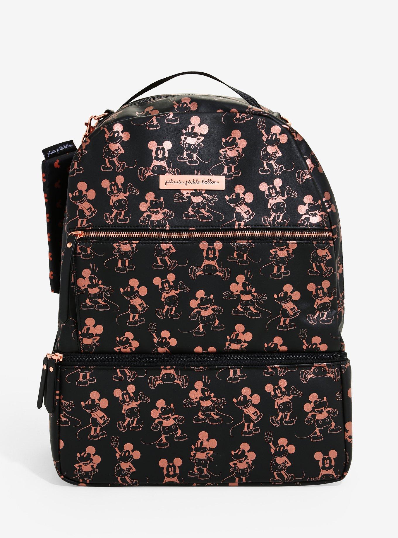 Petunia Pickle Bottom Disney Mickey Mouse Metallic Axis Backpack, , alternate