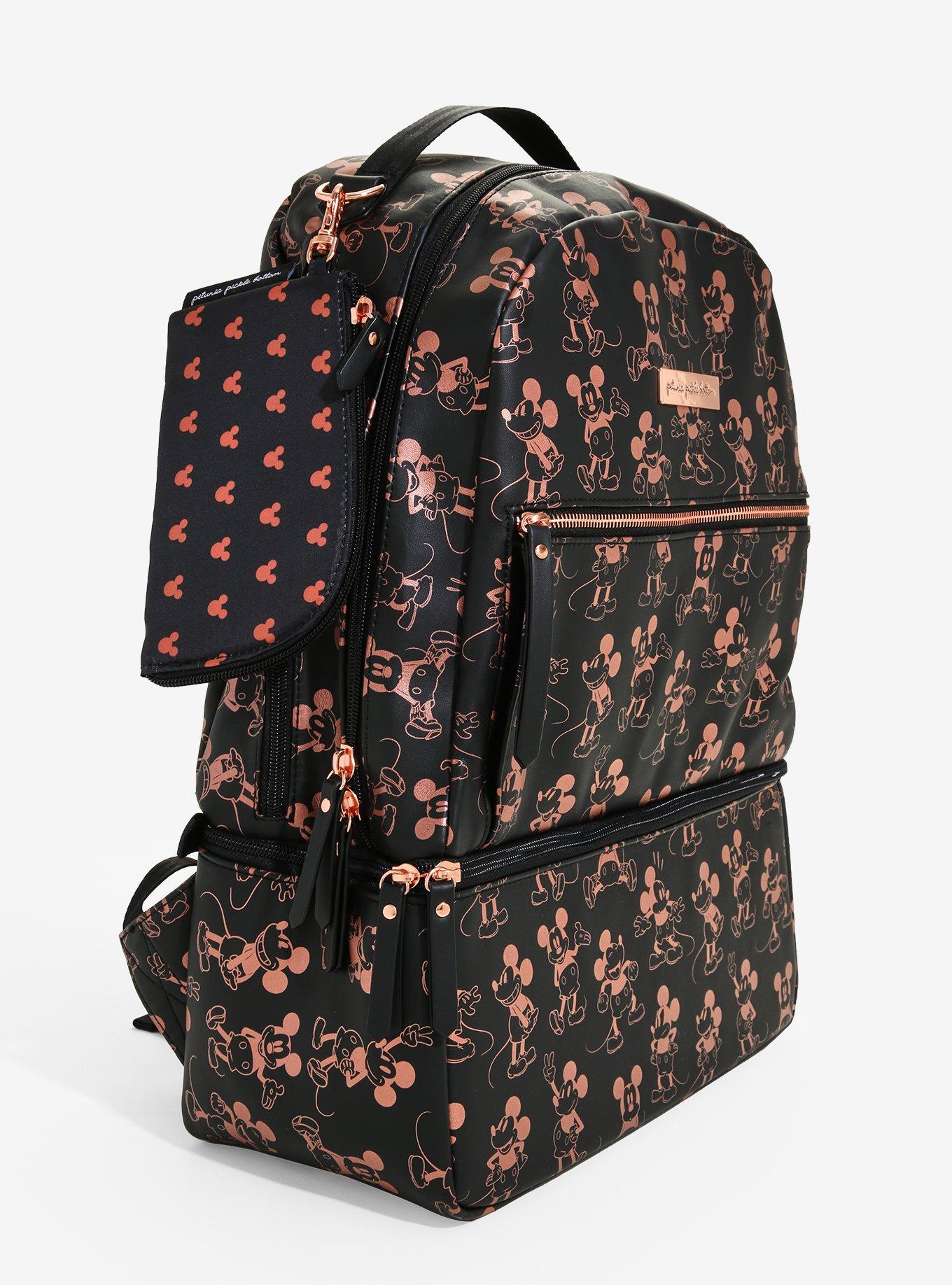 Petunia Pickle Bottom Disney Mickey Mouse Metallic Axis Backpack, , alternate
