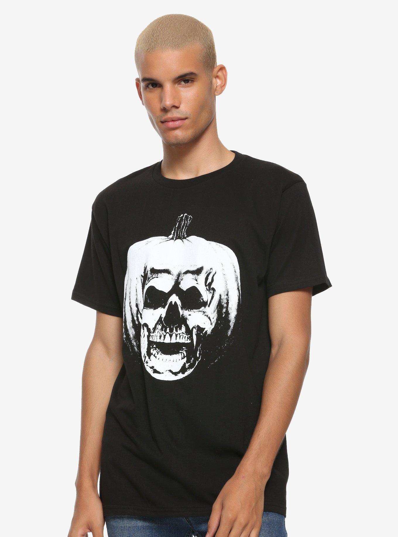 Halloween II Pumpkin T-Shirt, WHITE, alternate
