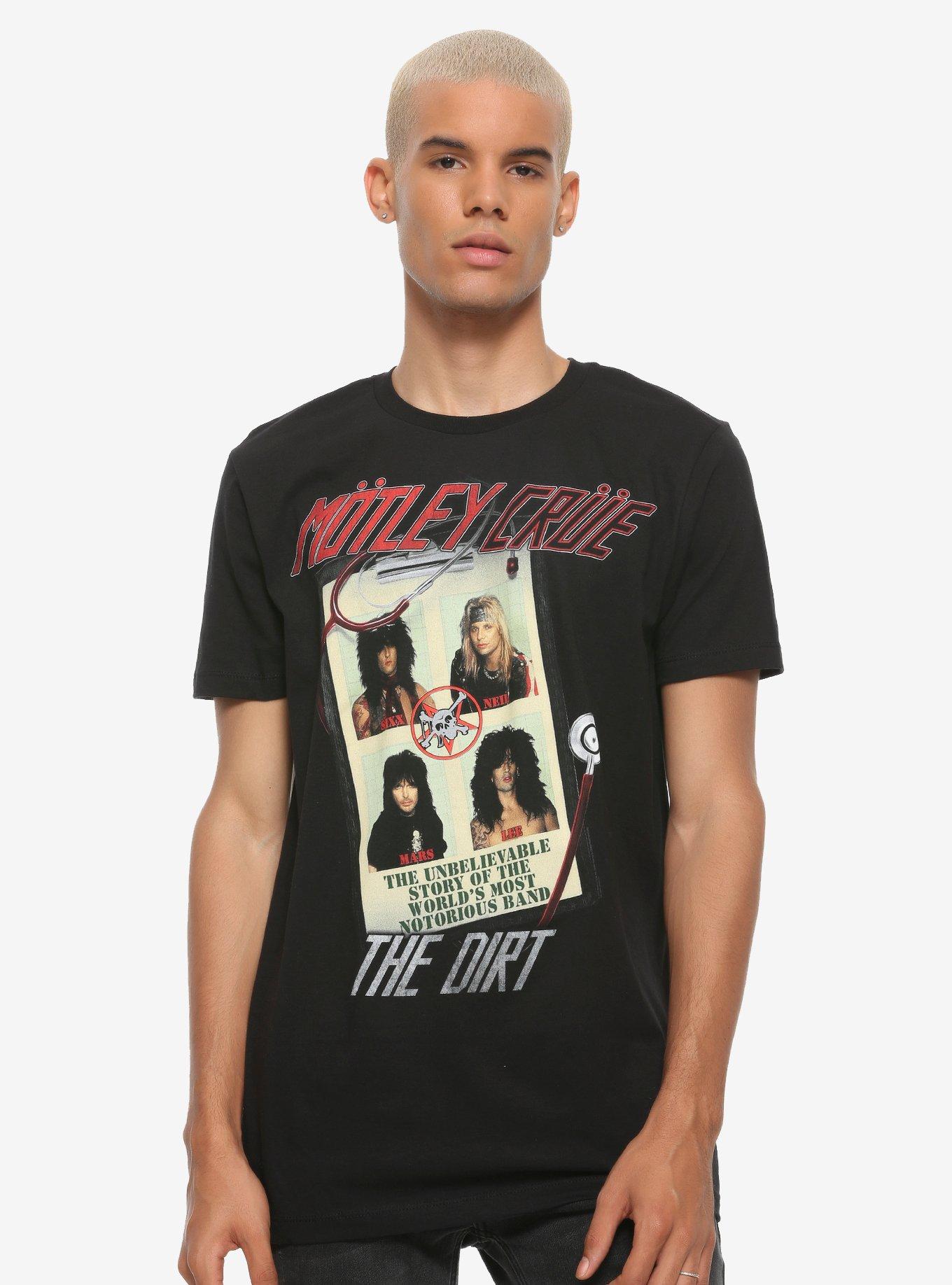 Motley Crue The Dirt T-Shirt, BLACK, alternate