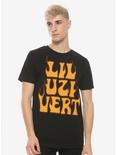 Lil Uzi Vert Flame Logo T-Shirt, BLACK, alternate