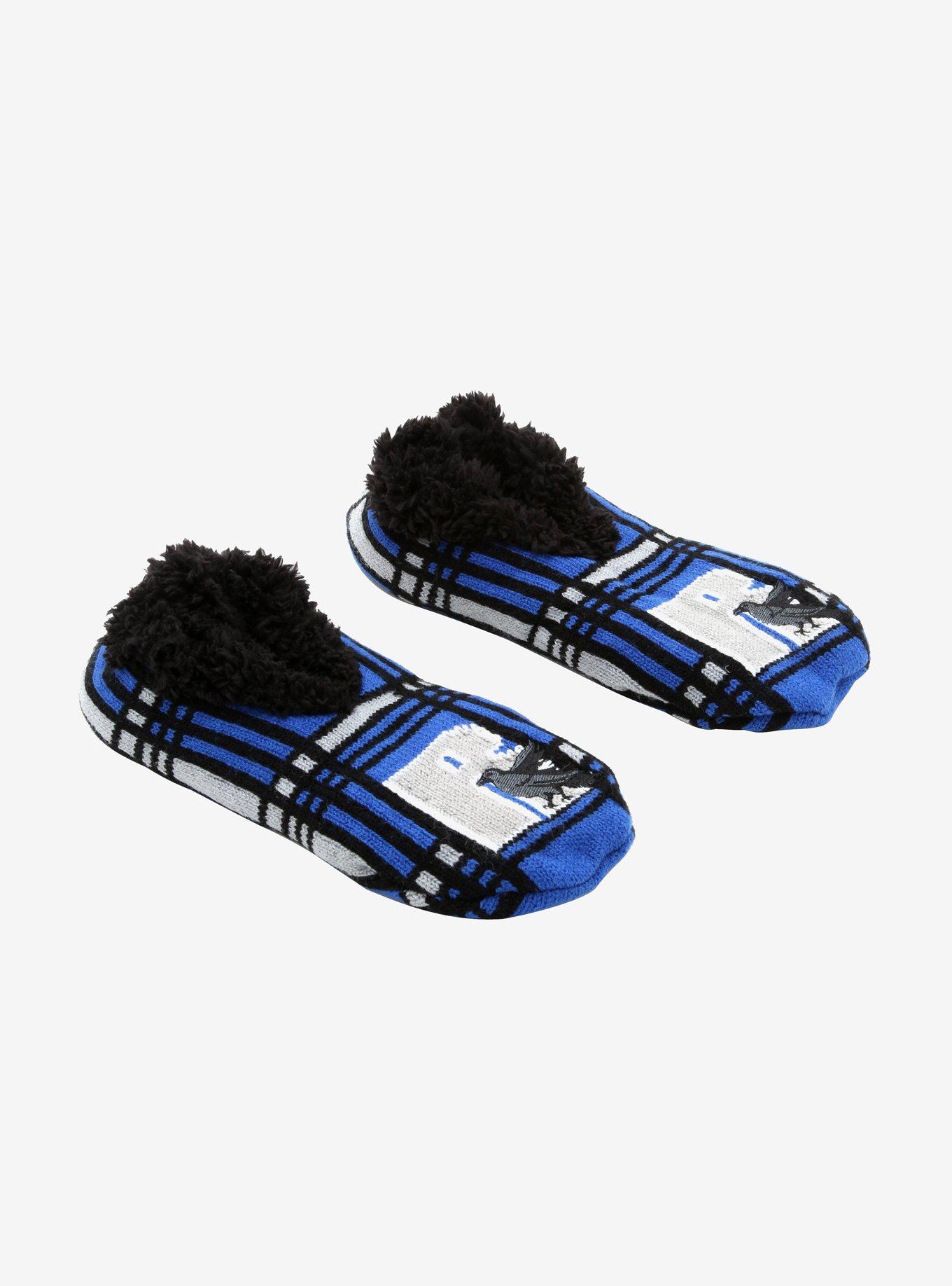 Harry Potter Ravenclaw Plaid Cozy Slippers, , alternate