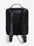 Loungefly Bat Cutout Pin Collector Faux Leather Mini Backpack, , alternate