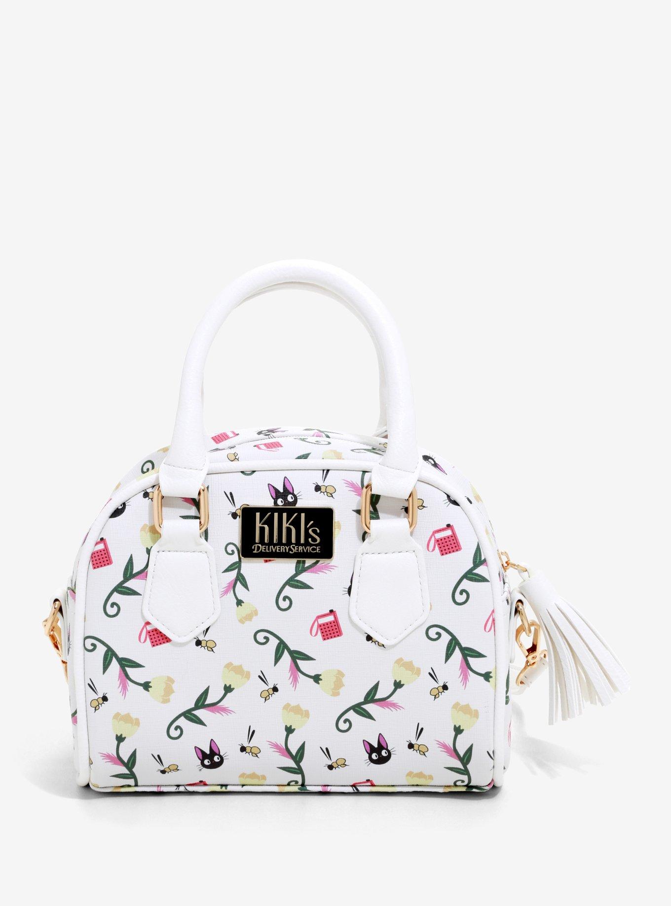 Studio ghibli kiki's delivery online service floral satchel bag