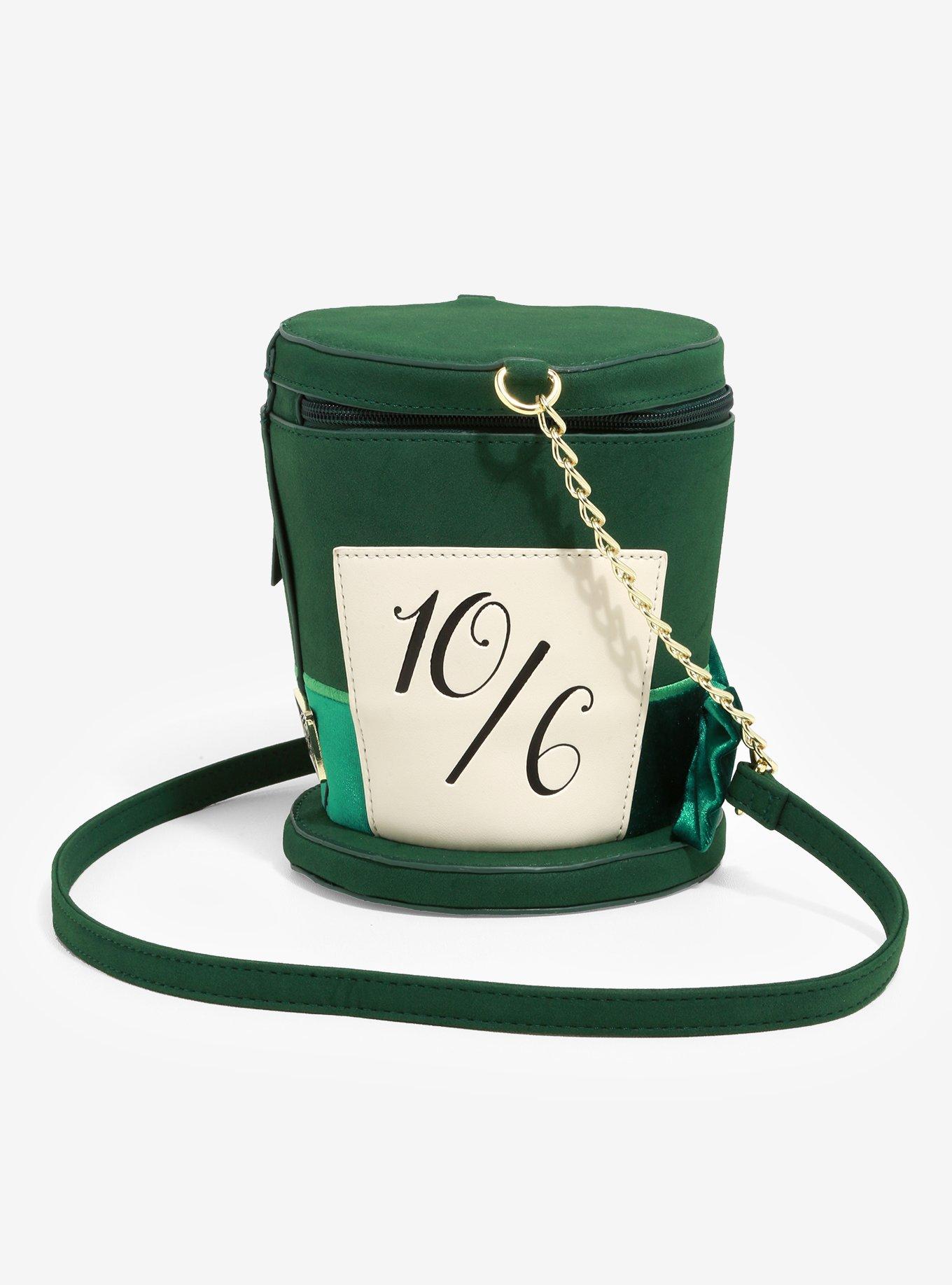 Disney Alice In Wonderland Mad Hatter Hat Bag, , alternate