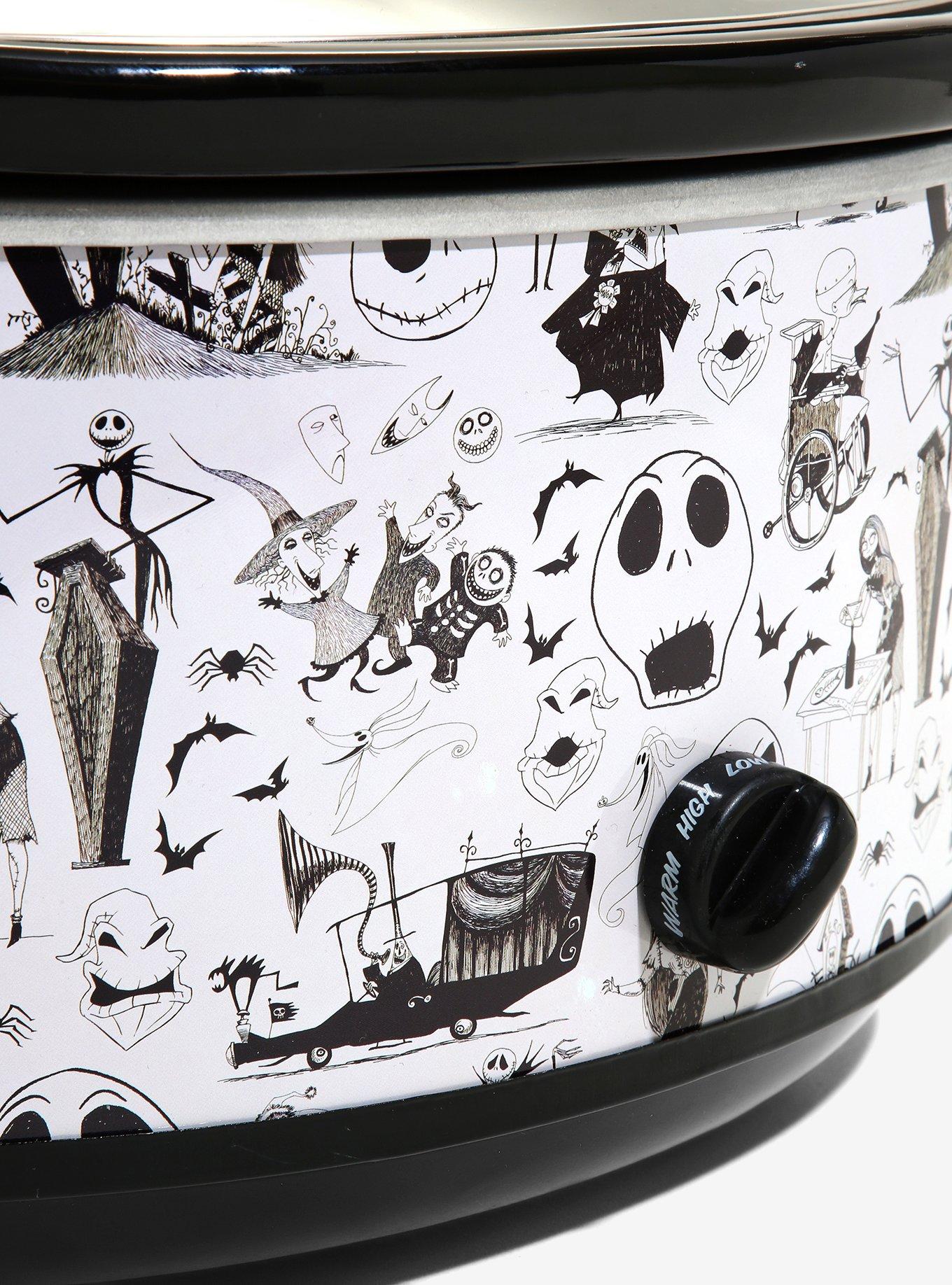 Nightmare Before Christmas 7 Quart Crescent Moon Slow Cooker