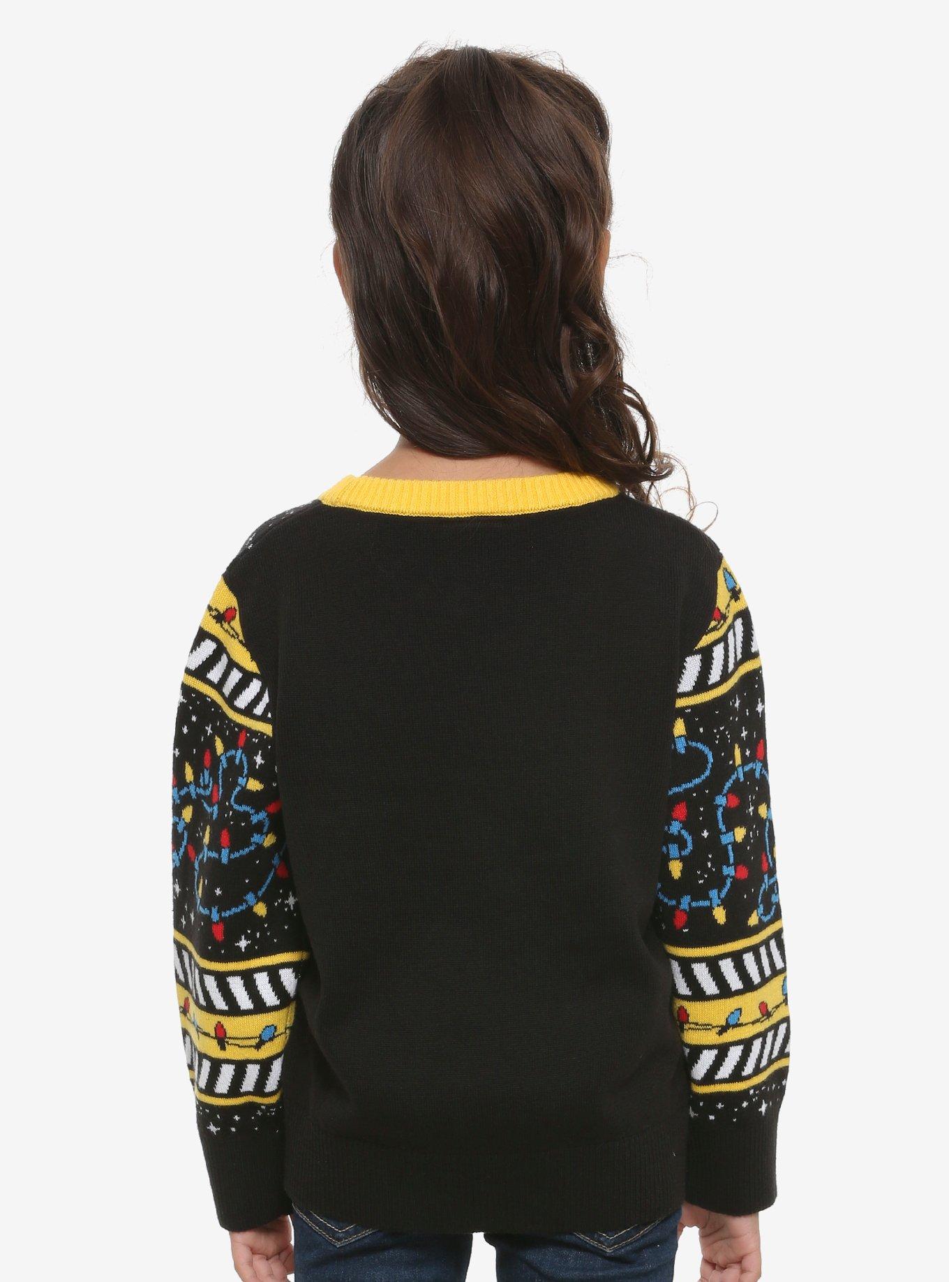 Disney Pixar WALL-E & EVE Toddler Ugly Holiday Sweater - BoxLunch Exclusive, , alternate