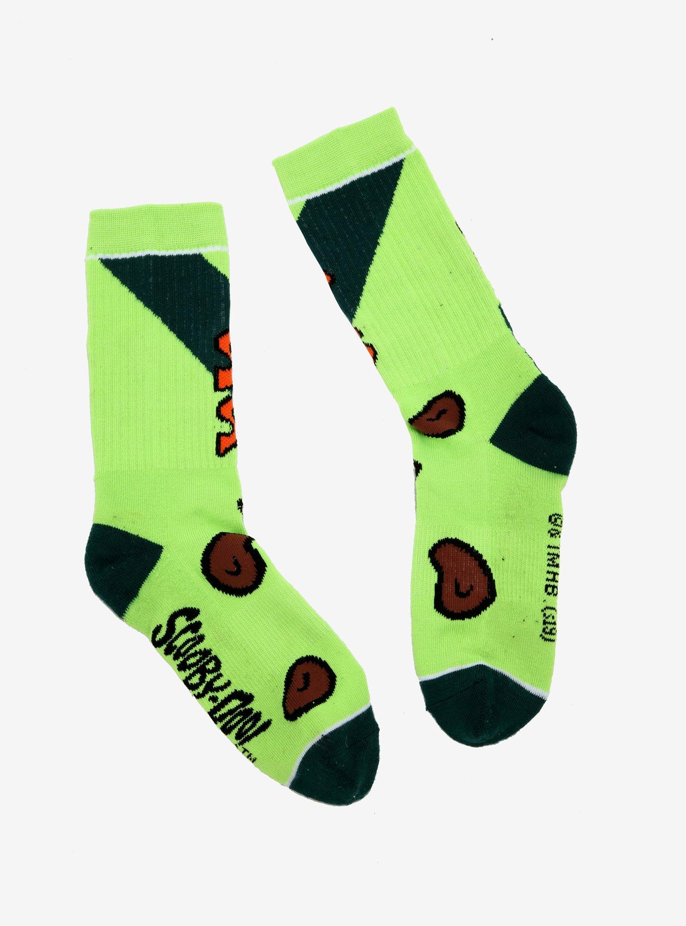 Scooby-Doo Scooby Snacks Crew Socks - BoxLunch Exclusive, , alternate