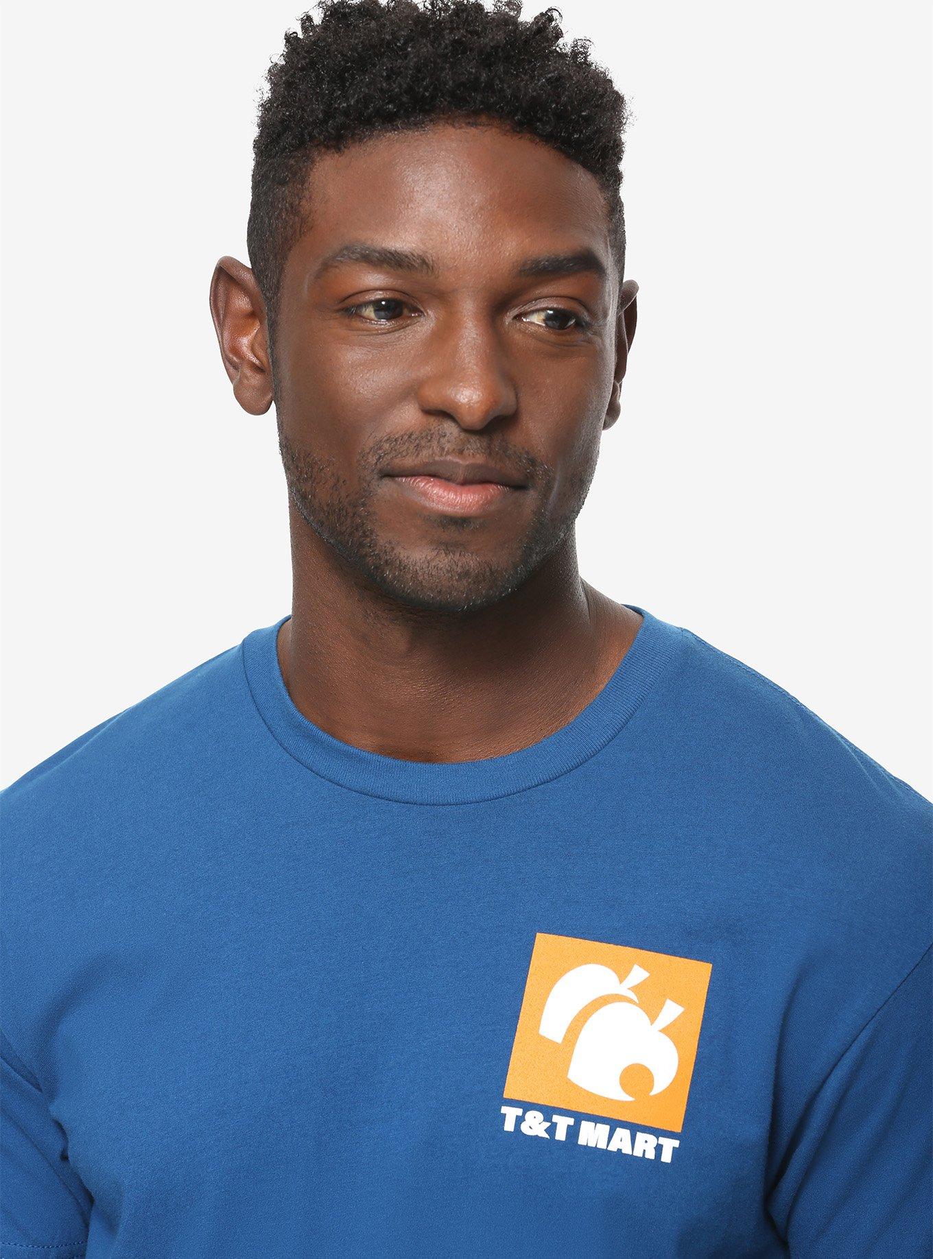 Animal Crossing T&T Mart T-Shirt - BoxLunch Exclusive, BLUE, alternate