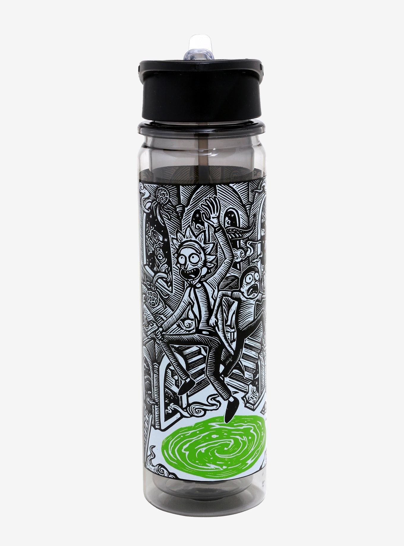 Rick And Morty Water Bottle, , alternate