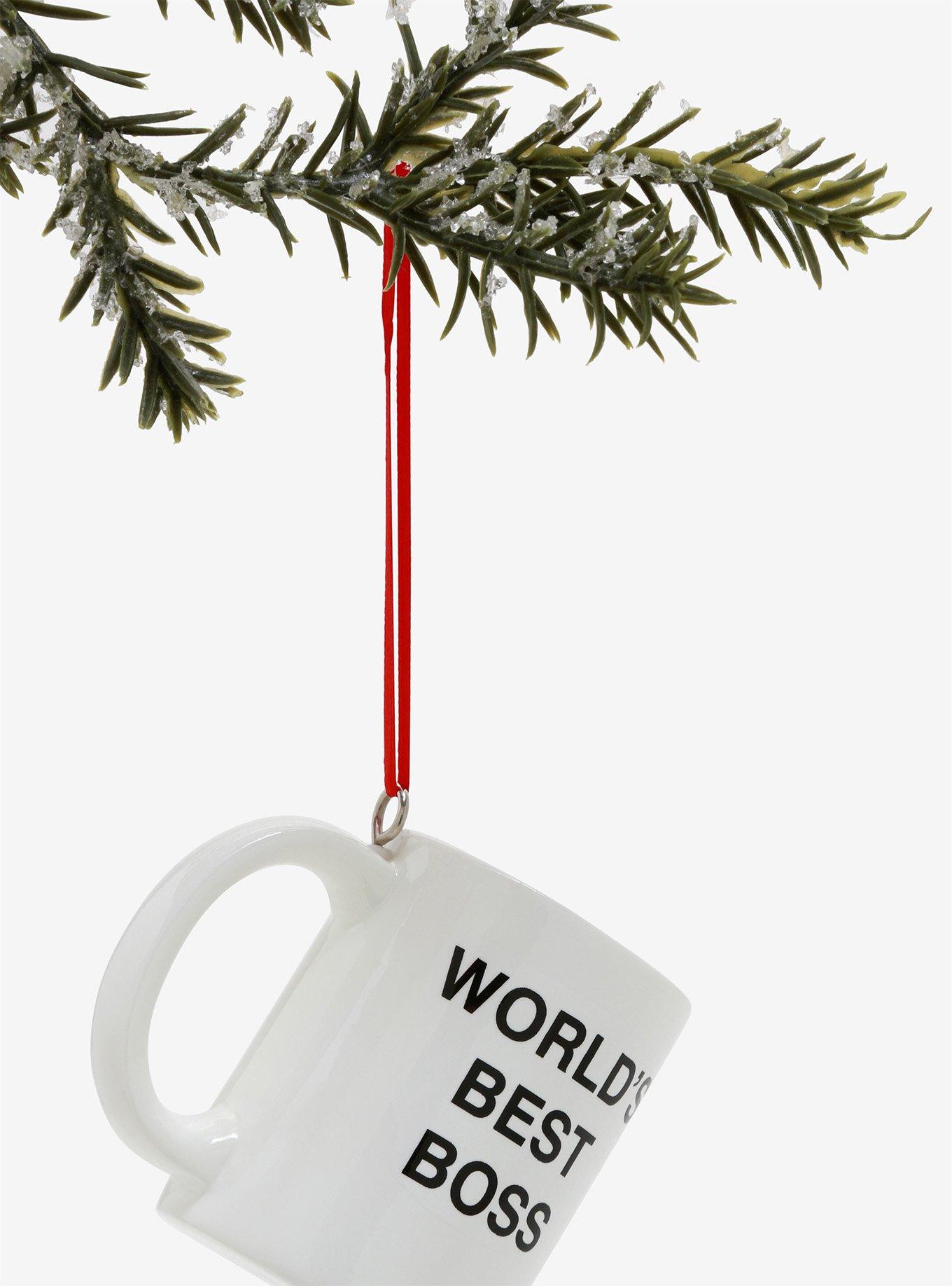 The Office World's Best Boss Ornament, , alternate