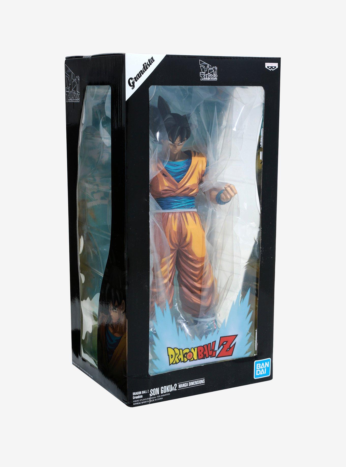 Banpresto Dragon Ball Z Grandista Manga Dimensions Goku Collectible Figure, , alternate