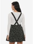 Black Cat Suspender Skirt, WHITE, alternate
