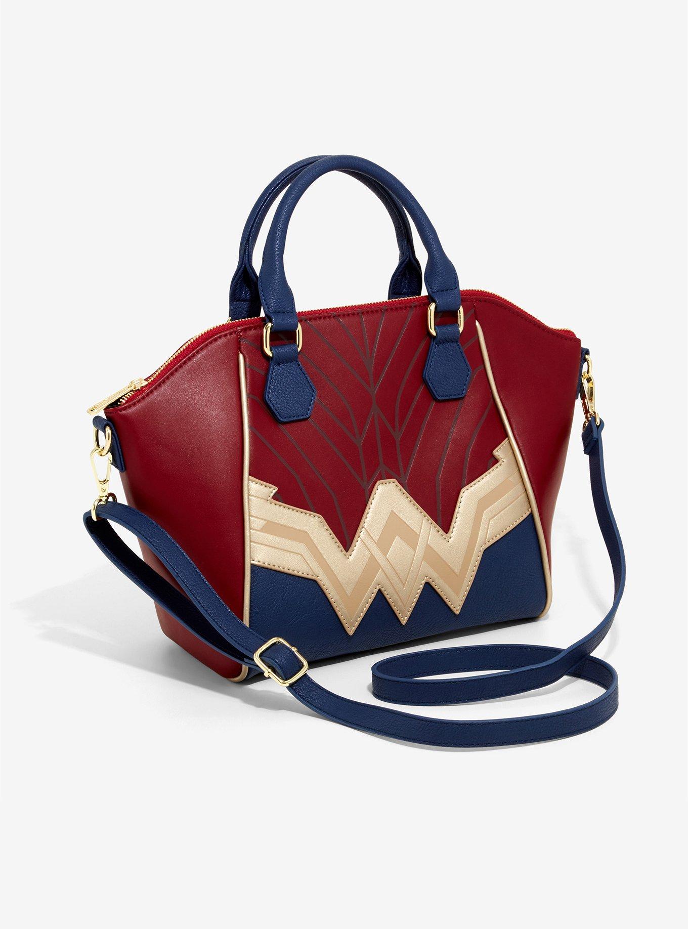 Loungefly DC Comics Justice League Wonder Woman Satchel Bag, , alternate