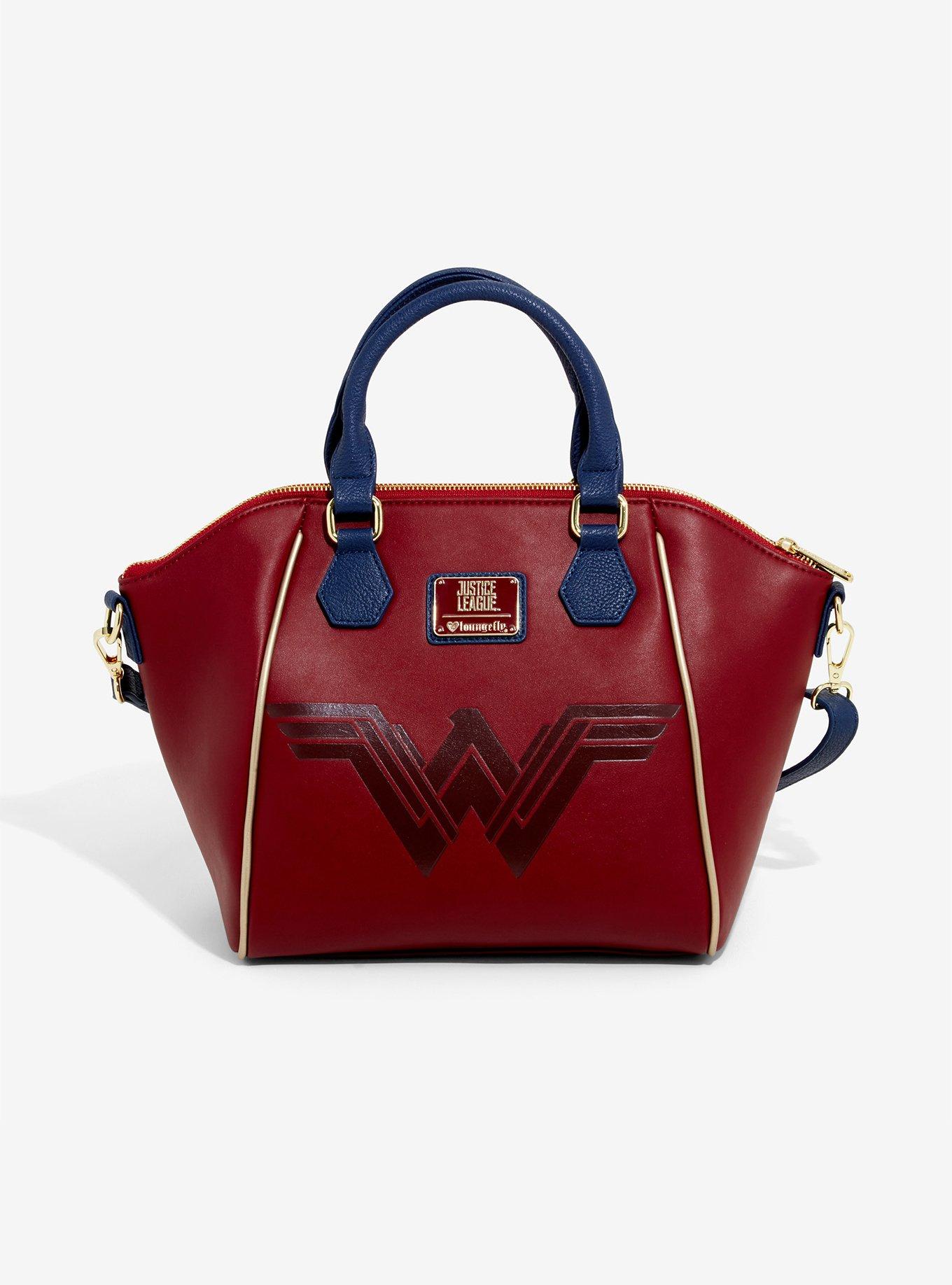 Loungefly DC Comics Justice League Wonder Woman Satchel Bag, , alternate