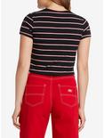 Dickies Striped Girls Crop T-Shirt, , alternate