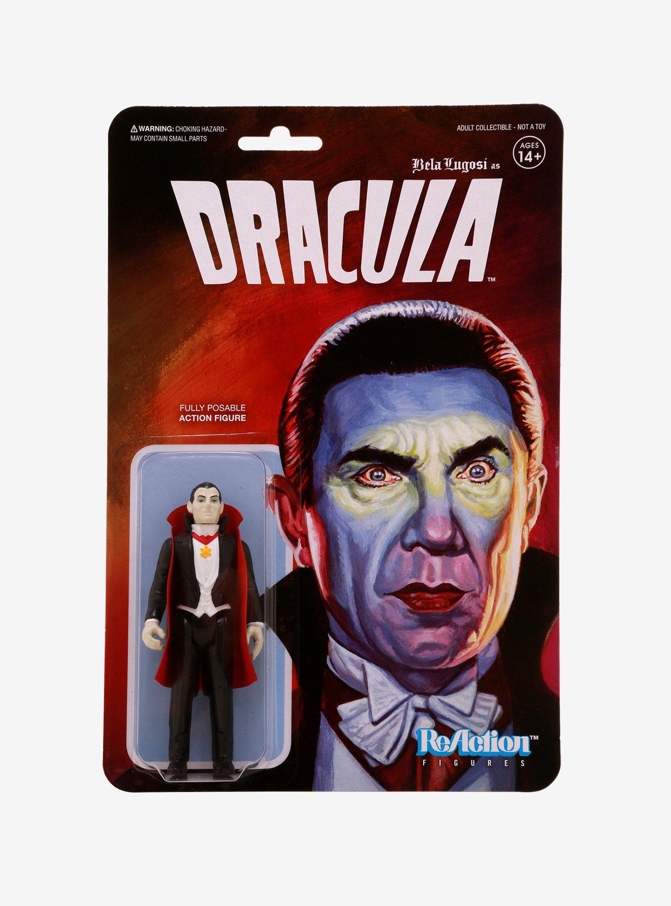 Super7 ReAction Universal Monsters Dracula Collectible Action Figure, , alternate
