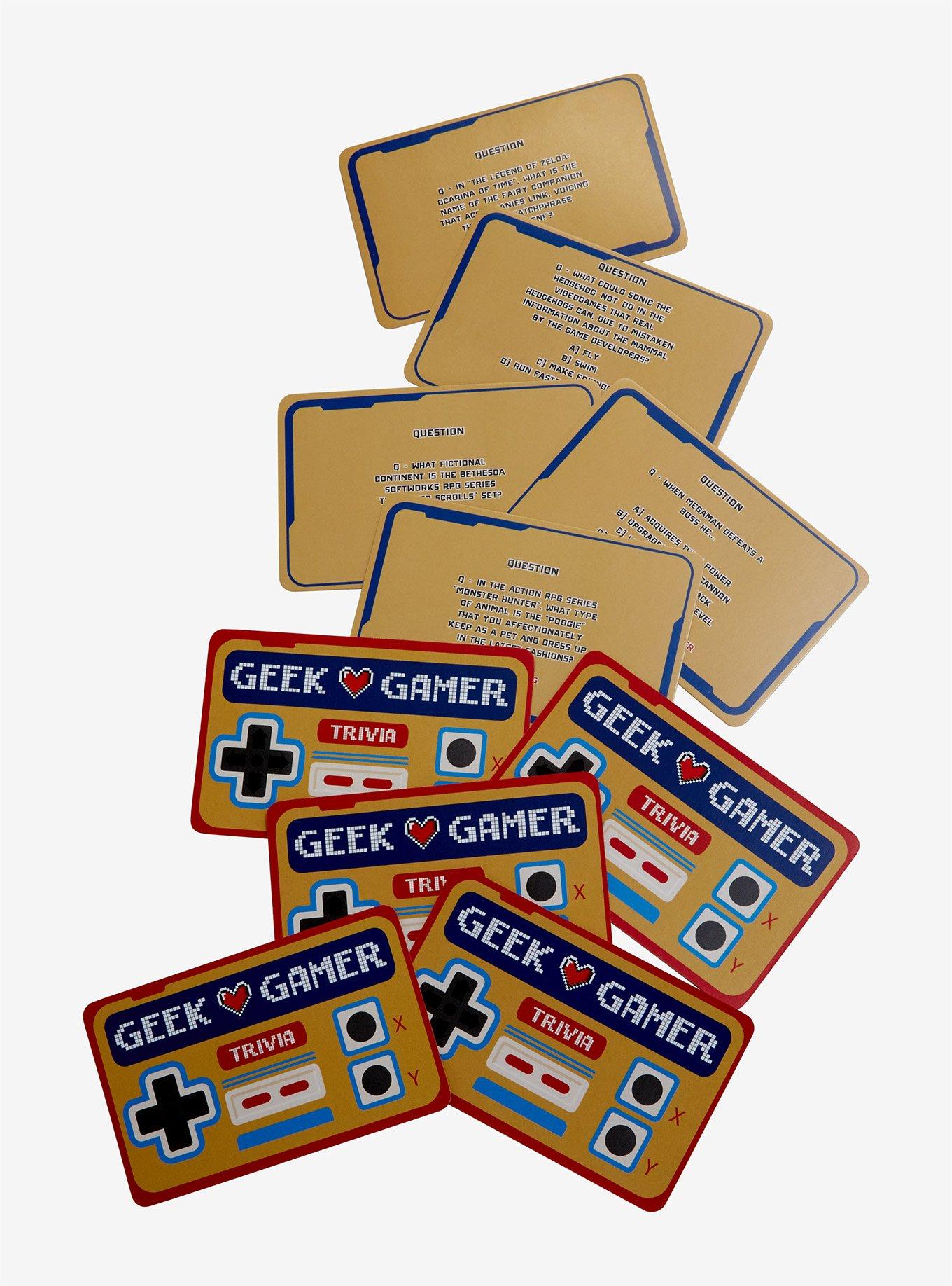 Geek Gamer Trivia Card Game, , alternate