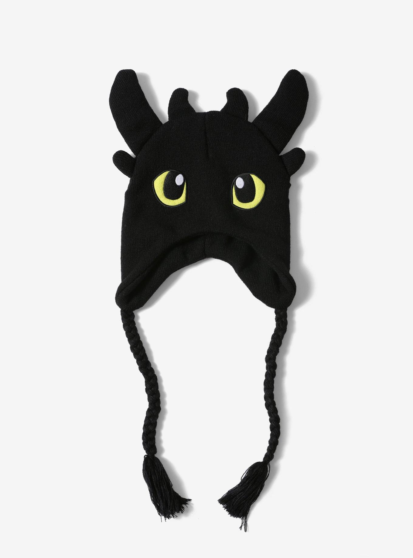 How To Train Your Dragon Toothless Tassel Beanie, , hi-res