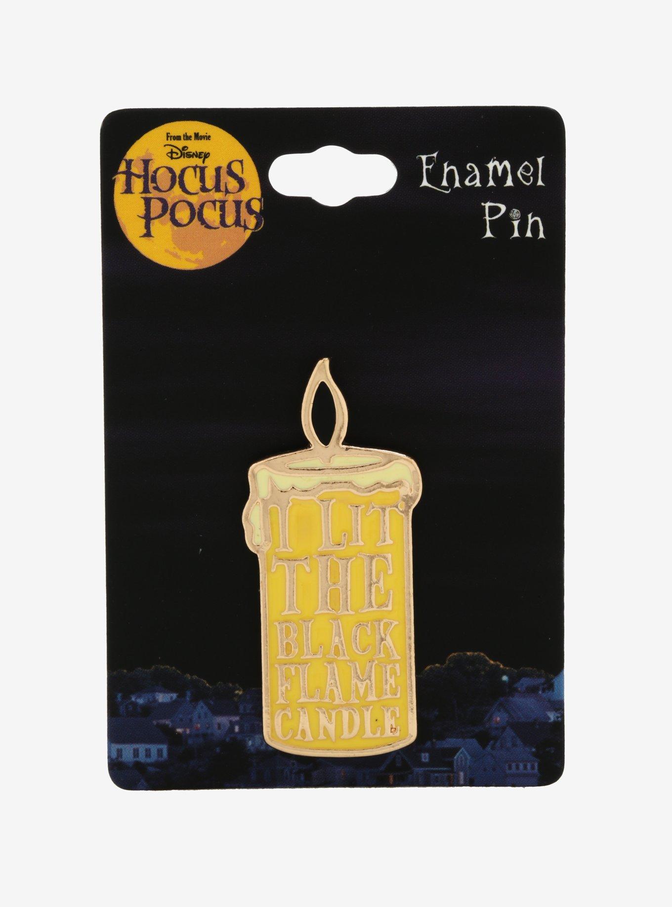 Disney Hocus Pocus Candle Enamel Pin, , alternate