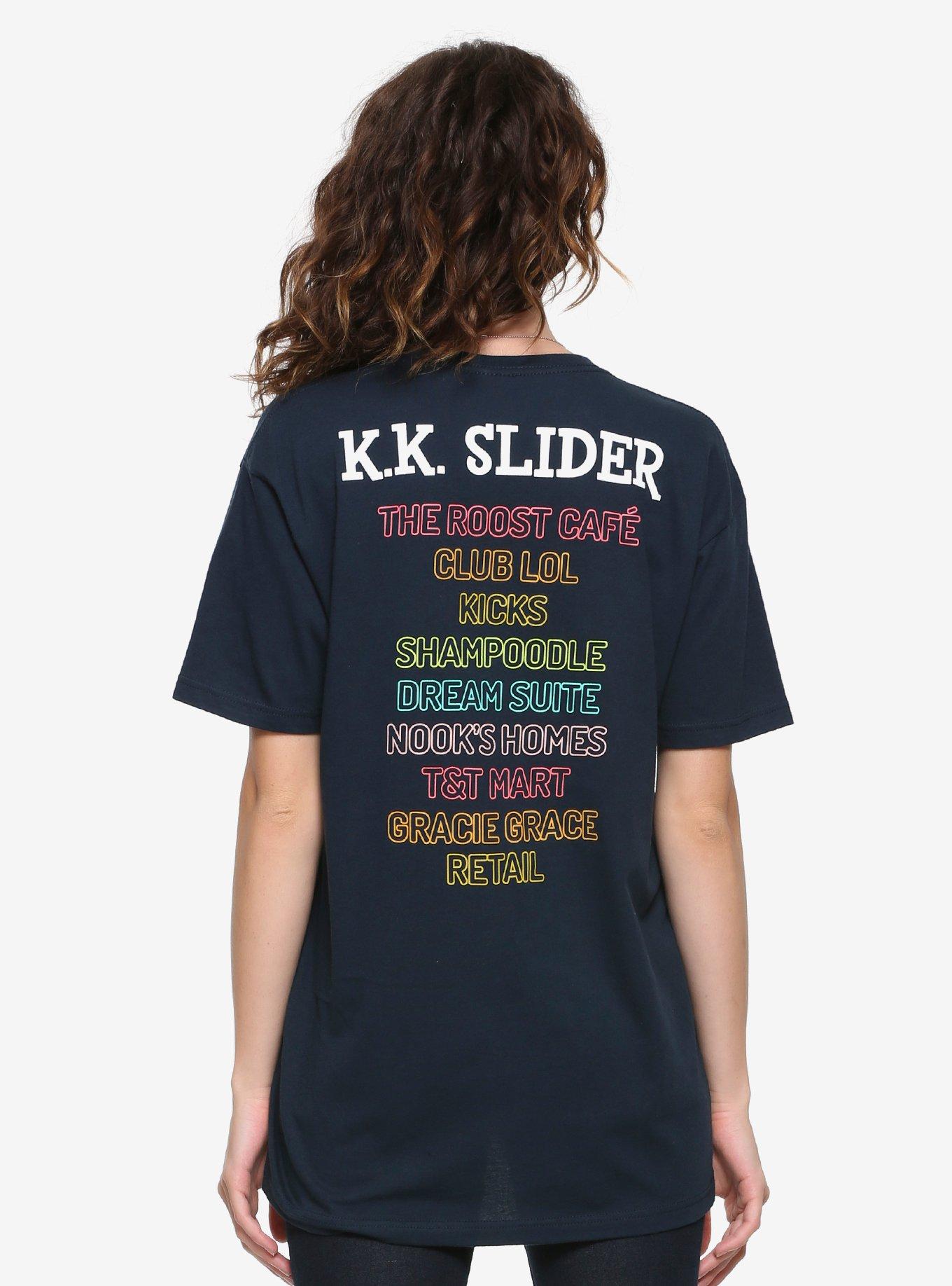 Nintendo Animal Crossing K.K. Slider Tour Women's T-Shirt - BoxLunch Exclusive, MULTI, alternate