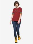 Coraline Stripe Mid-Sleeve Girls T-Shirt, MULTI, alternate