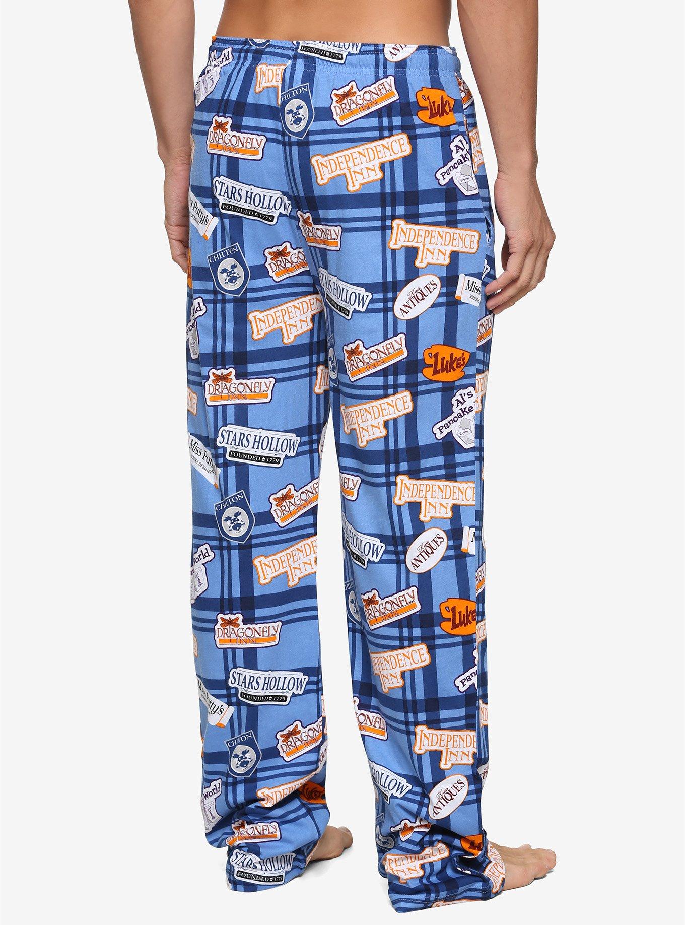 Gilmore Girls Plaid Icons Sleep Pants - BoxLunch Exclusive, , alternate