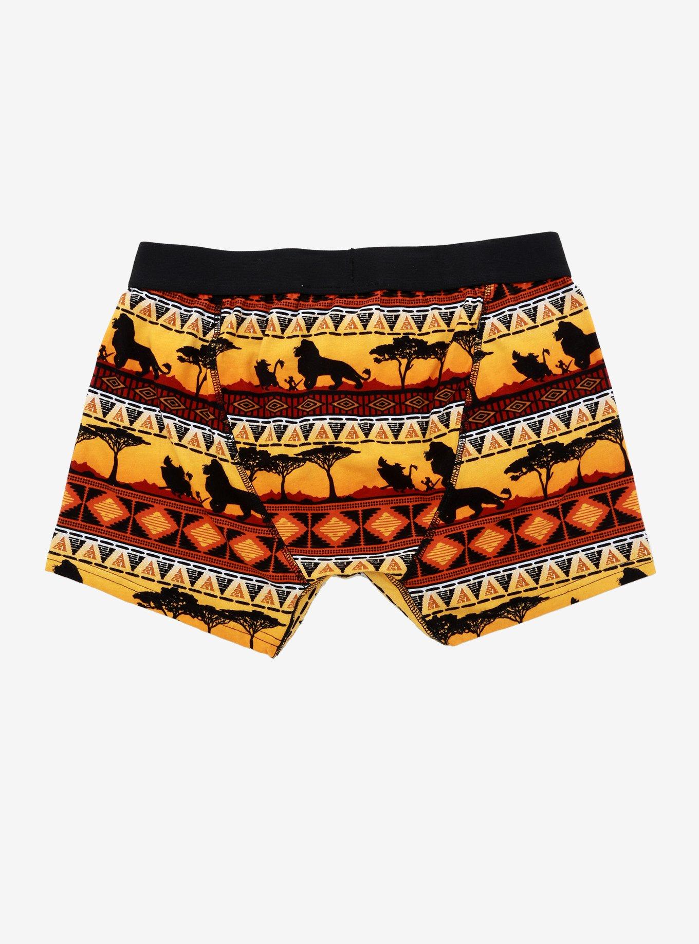 Disney The Lion King Geometric Print Boxer Briefs, , alternate