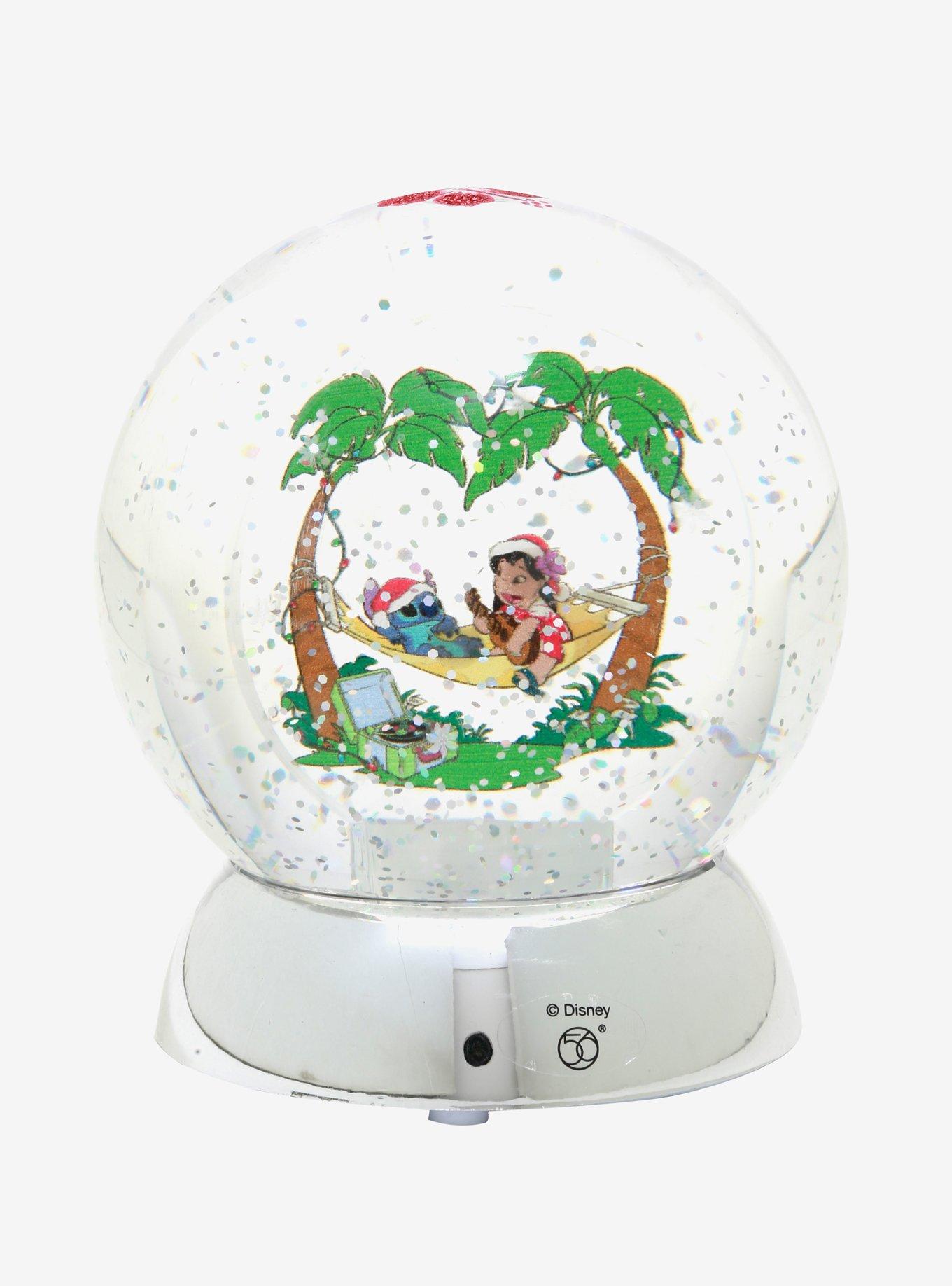 Disney Lilo & Stitch Hammock Light-Up Snow Globe, , alternate