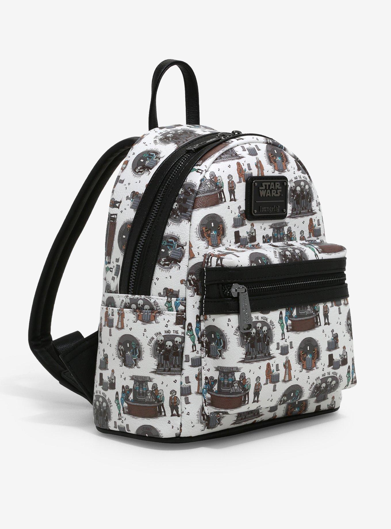 Loungefly Star Wars Mos Eisley Cantina Mini Backpack New York Comic Con Exclusive, , alternate