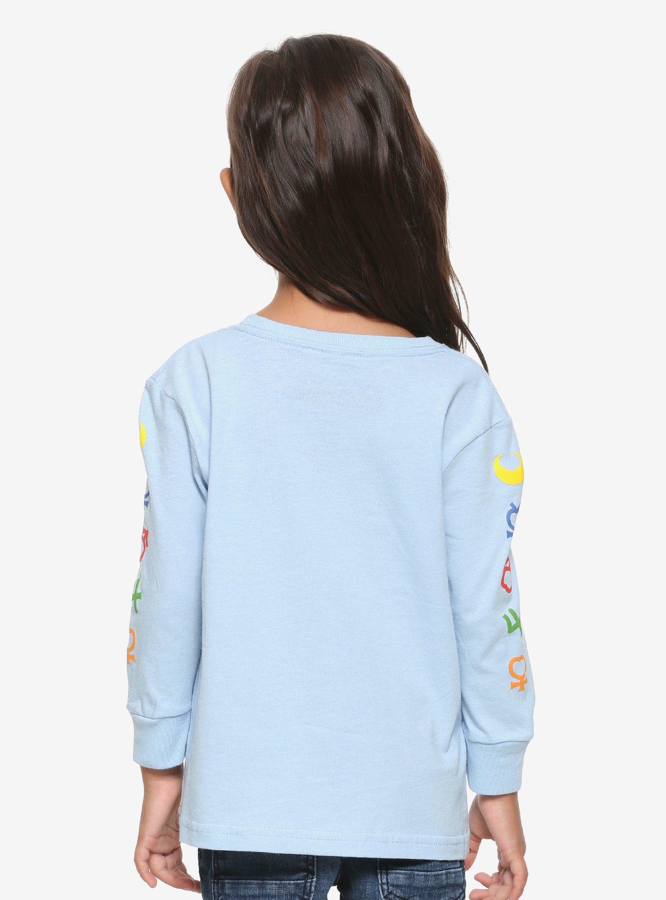 Sailor Moon Chibi Sailor Scouts Toddler Long Sleeve T-Shirt - BoxLunch Exclusive, , alternate