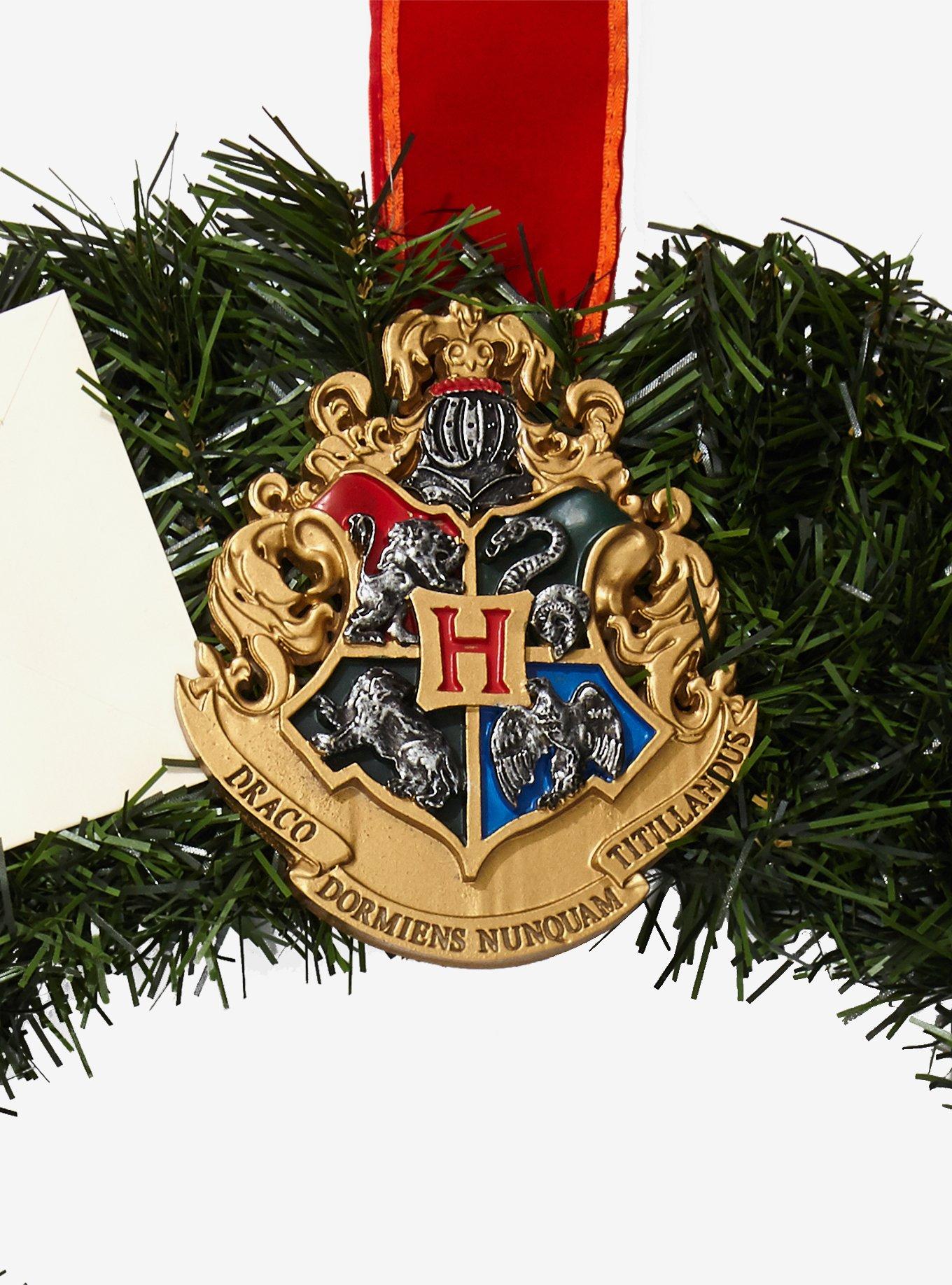 Harry Potter Hogwarts Holiday Wreath - BoxLunch Exclusive, , alternate
