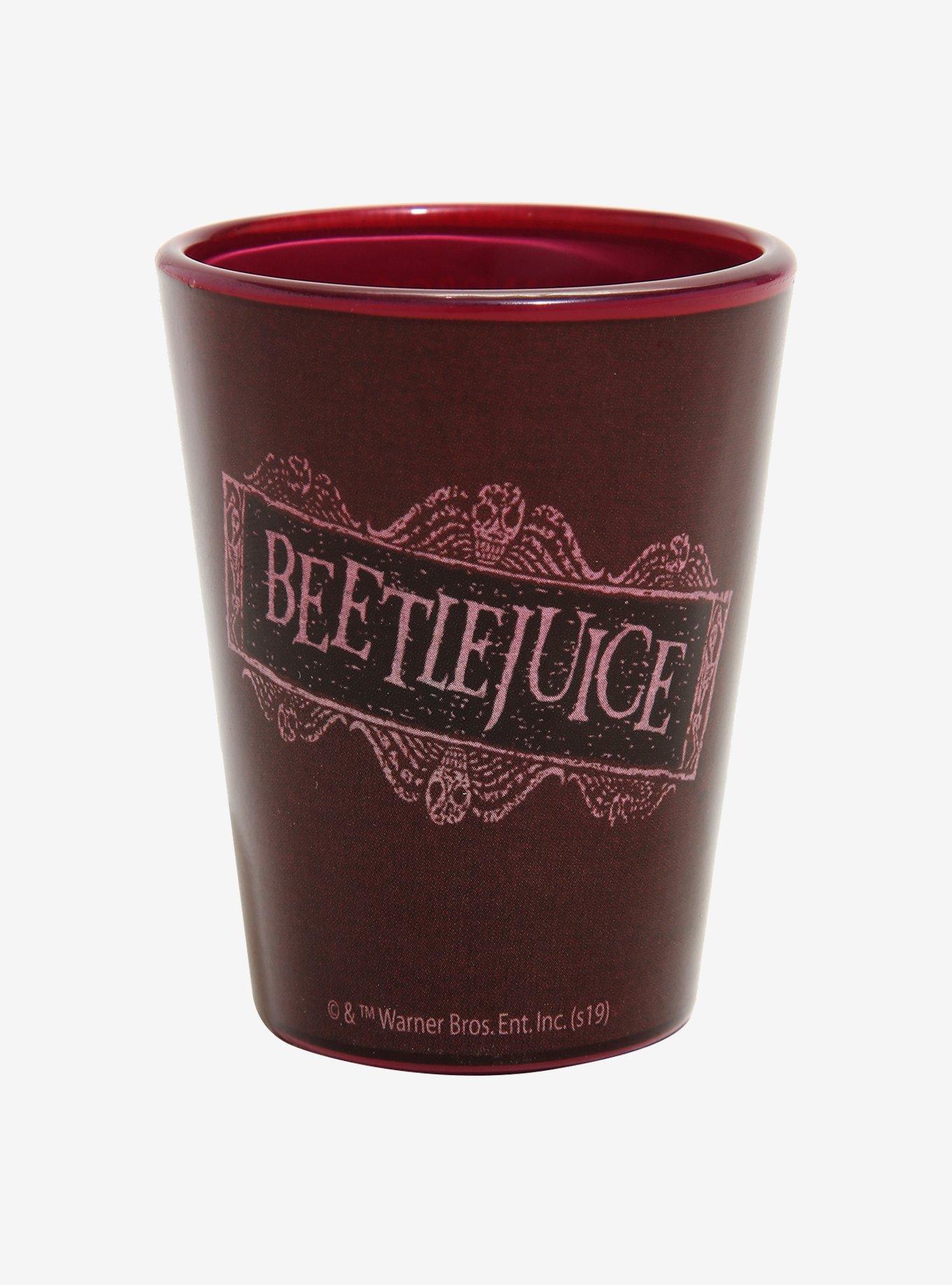 Beetlejuice Handbook for the Recently Deceased Mini Glass - BoxLunch Exclusive, , alternate