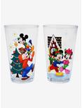 Disney Mickey & Friends Holiday Pint Glass Set, , alternate