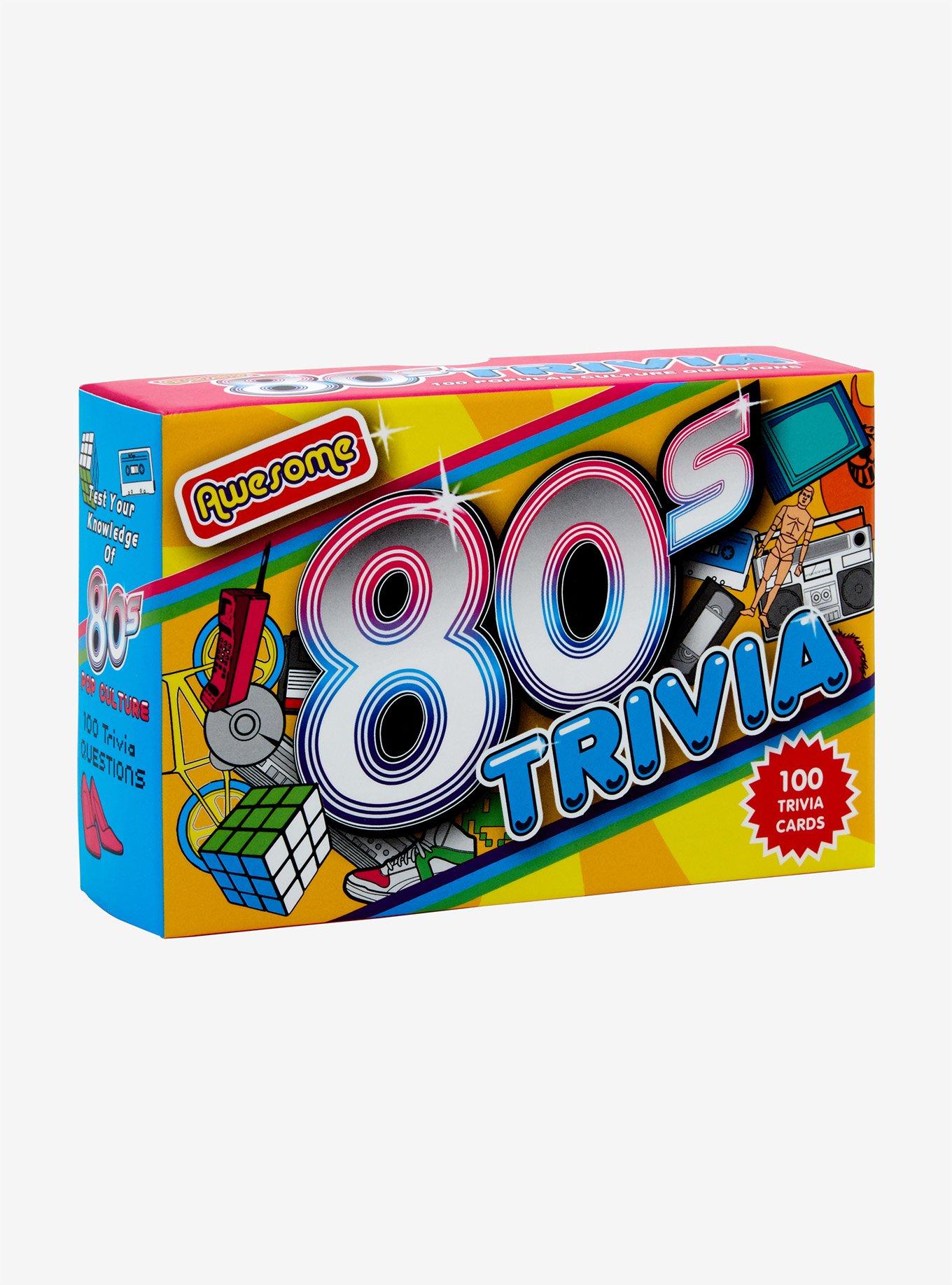 Awesome 80s Trivia Card Game, , alternate