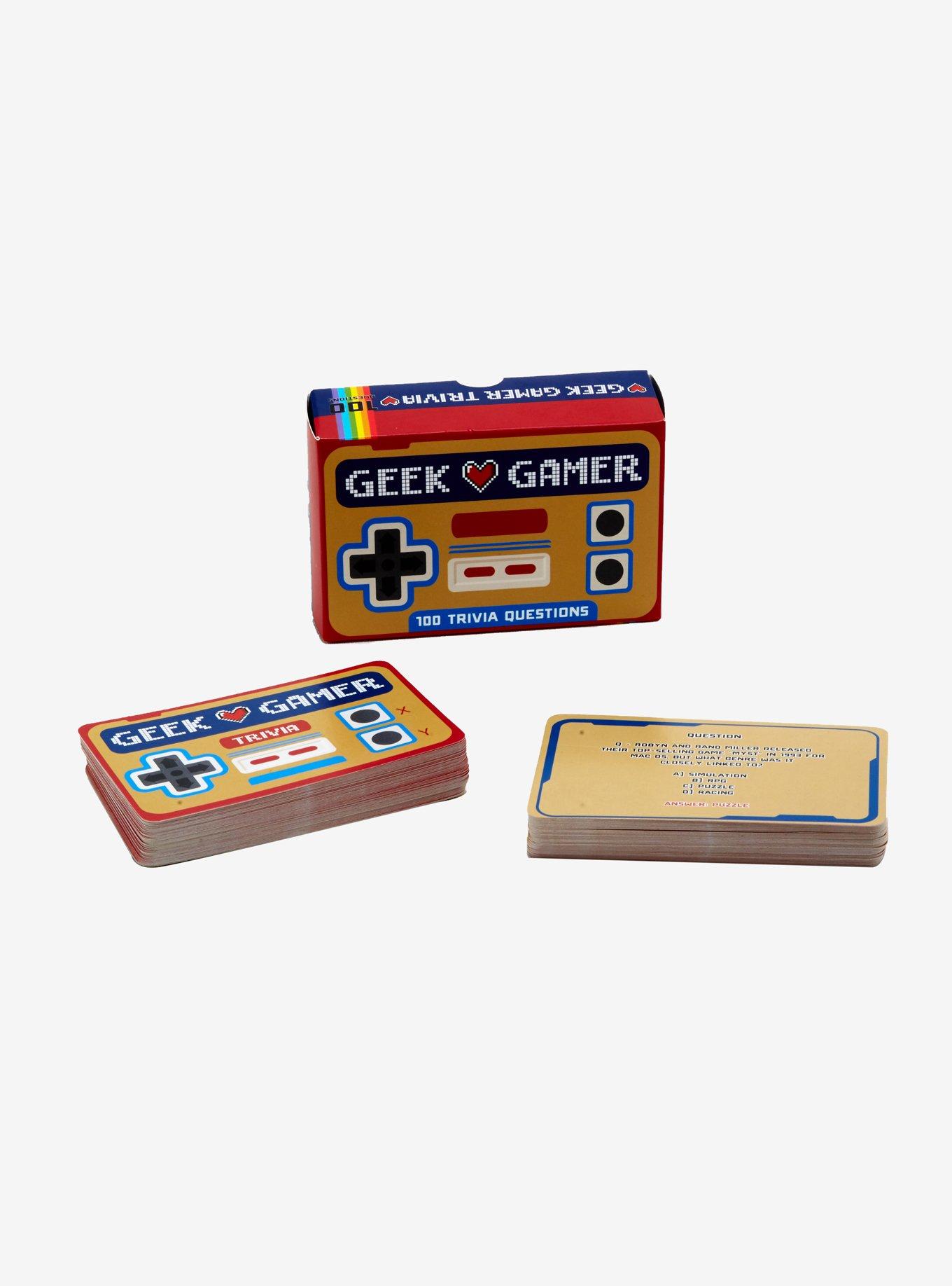 Geek Gamer Trivia Card Game, , alternate