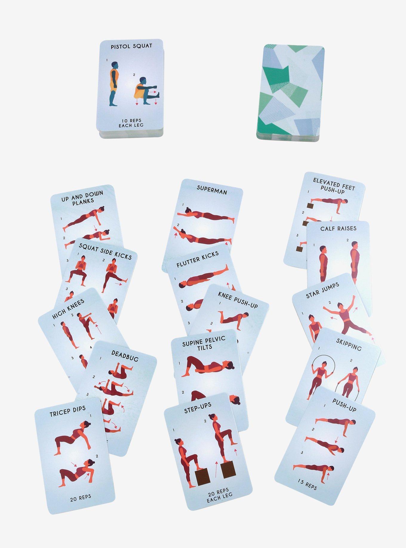 Get Fit Exercise Cards, , alternate