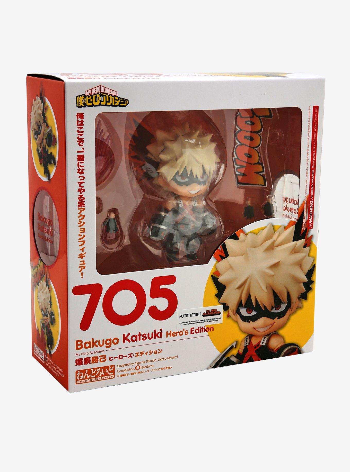 My Hero Academia Bakugo Katsuki Nendoroid Hero's Edition Collectible Figure, , alternate
