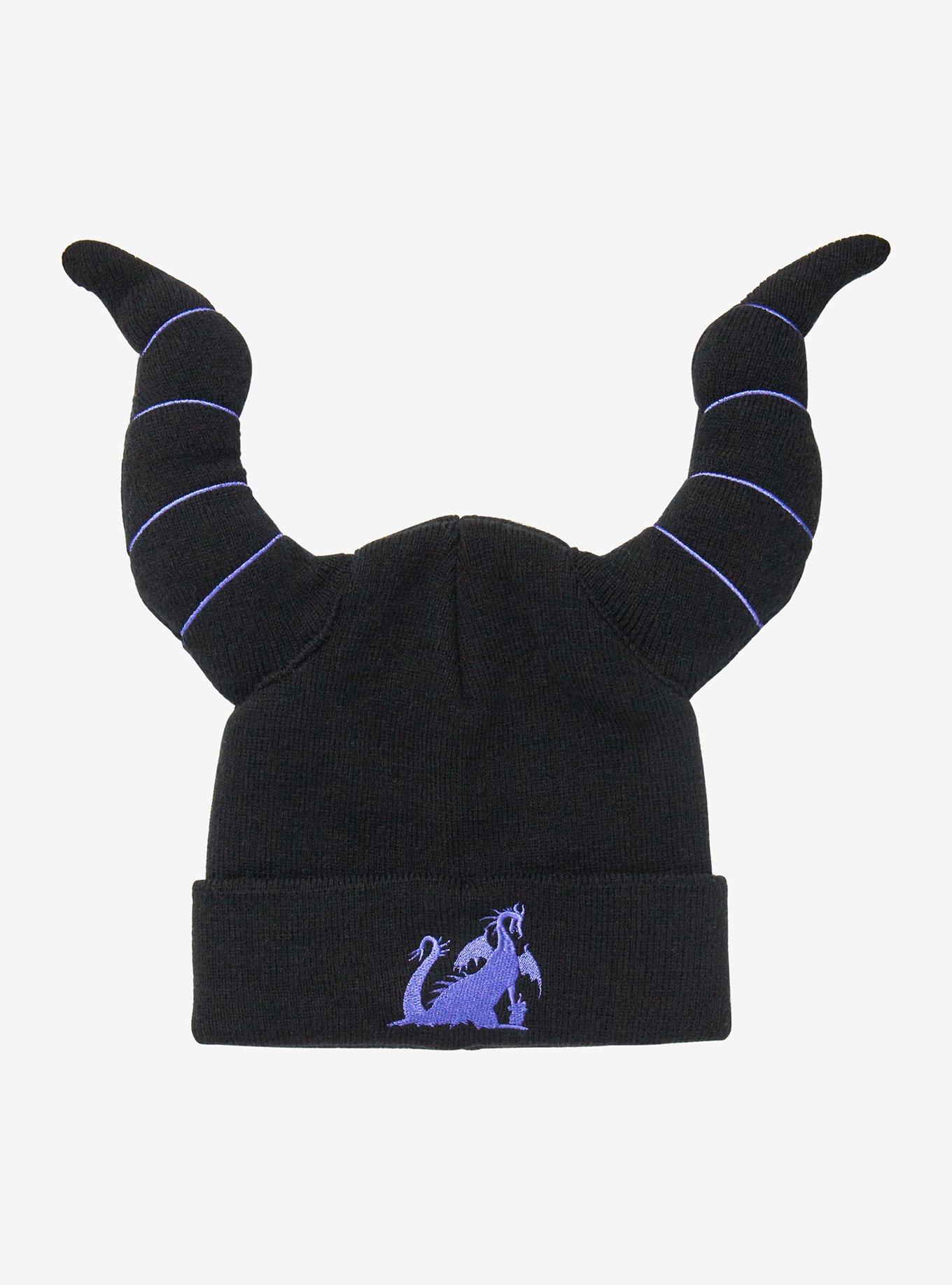 Disney Maleficent Horned Knit Beanie, , alternate