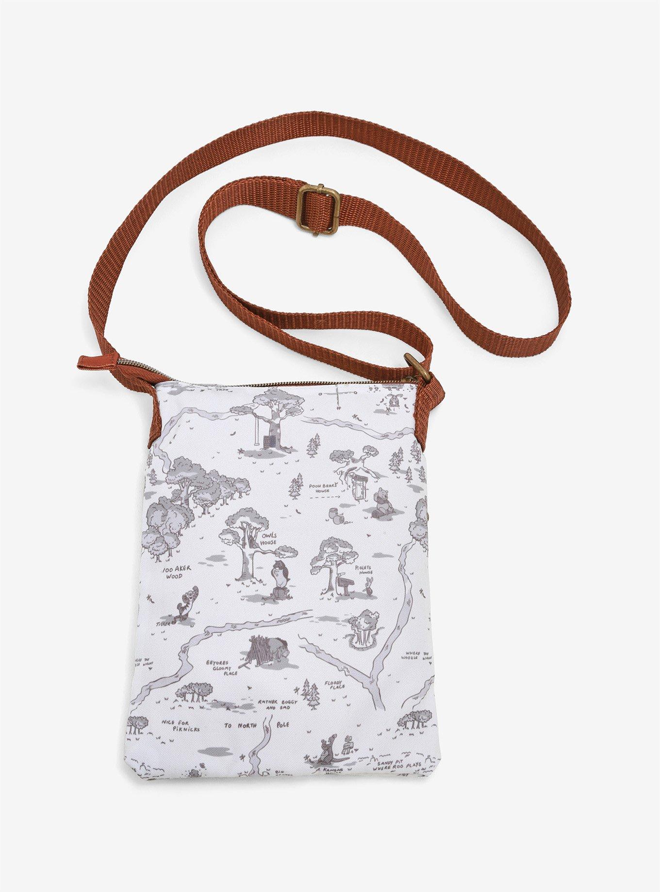 Loungefly Disney Winnie The Pooh Hundred Acre Wood Crossbody Bag, , alternate
