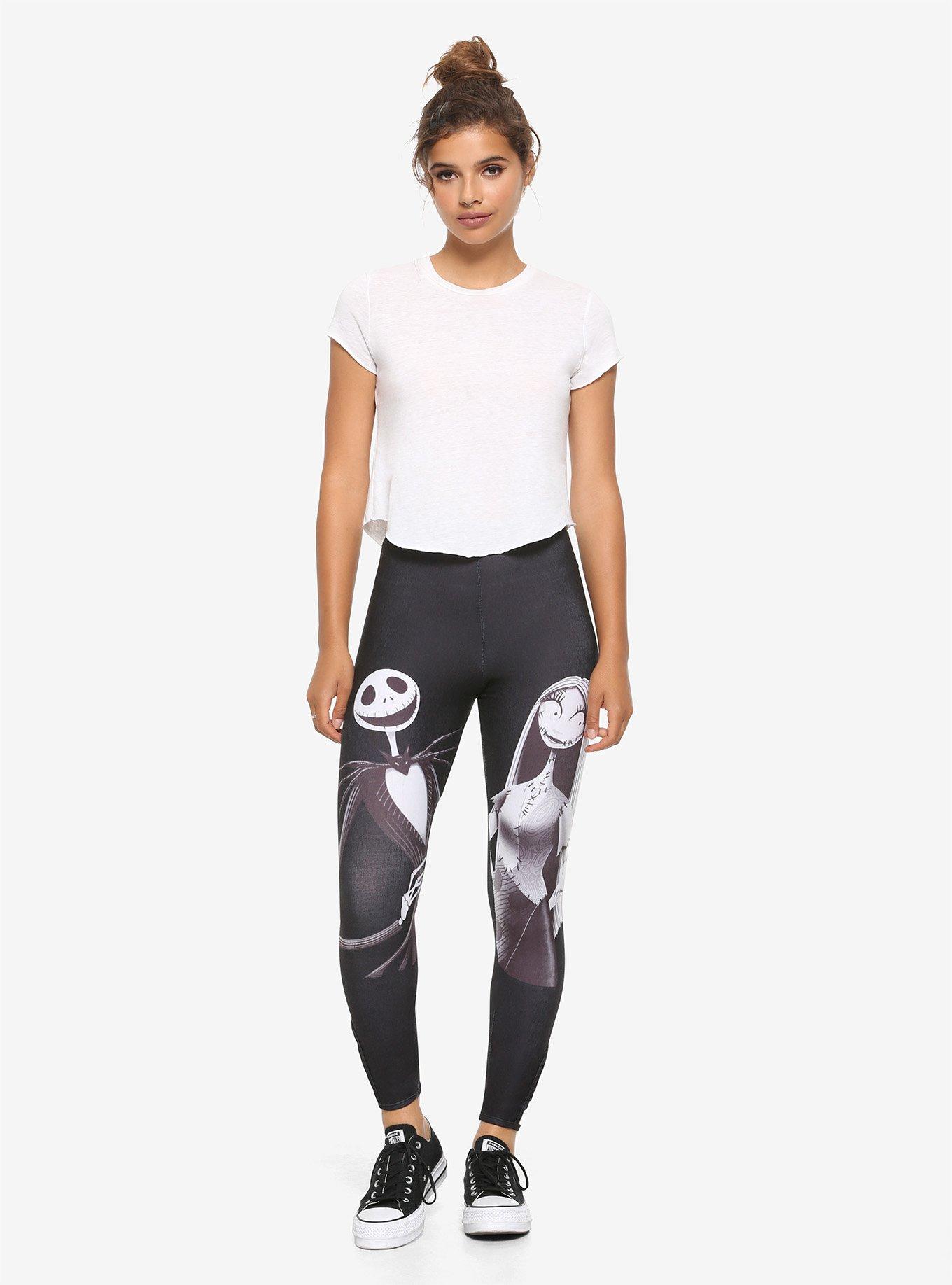 The Nightmare Before Christmas Black & White Jack & Sally, , alternate