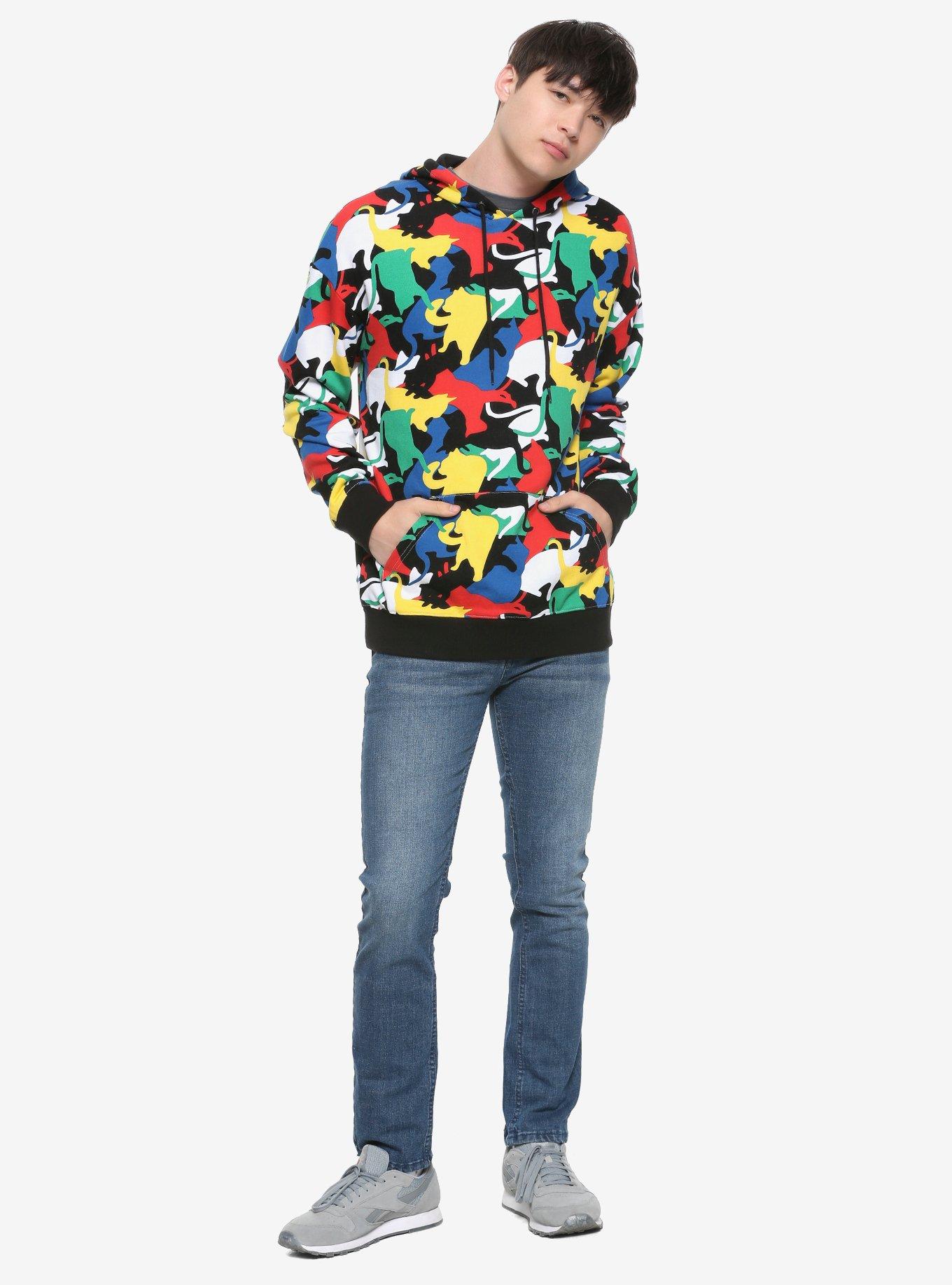 Cat Camo Hoodie, MULTI, alternate