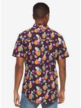 Disney Pixar Coco Floral Skulls Woven Button-Up - BoxLunch Exclusive, , alternate
