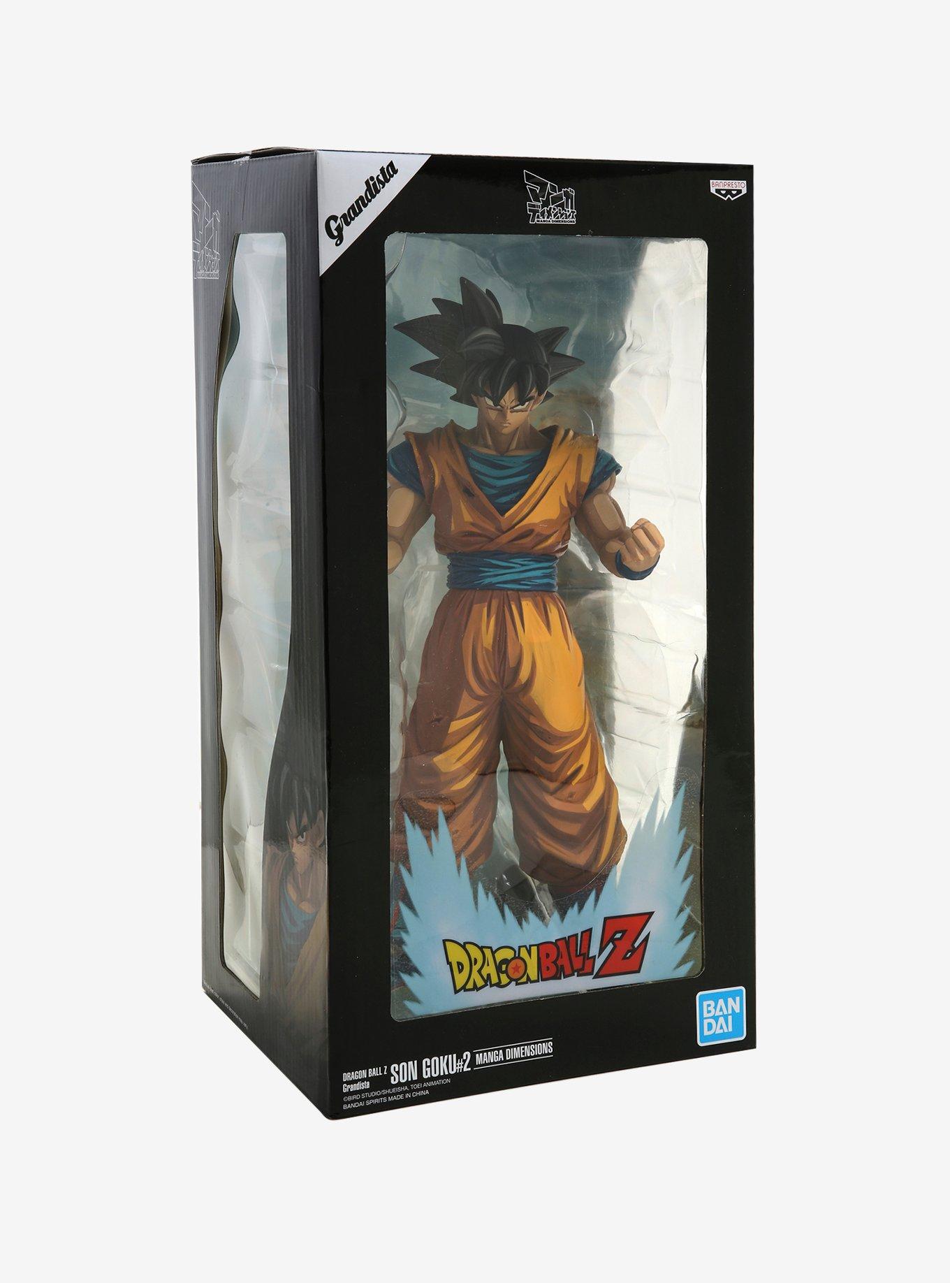 Banpresto Dragon Ball Z Grandista Son Goku #2 Manga Dimensions Collectible Figure, , alternate