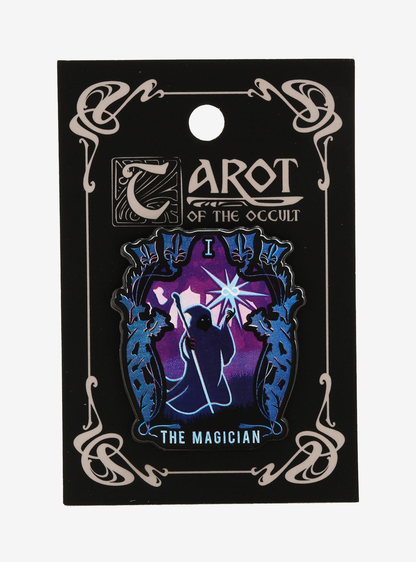 The Magician Tarot Card Enamel Pin, , hi-res