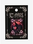 The Hermit Tarot Card Enamel Pin, , alternate